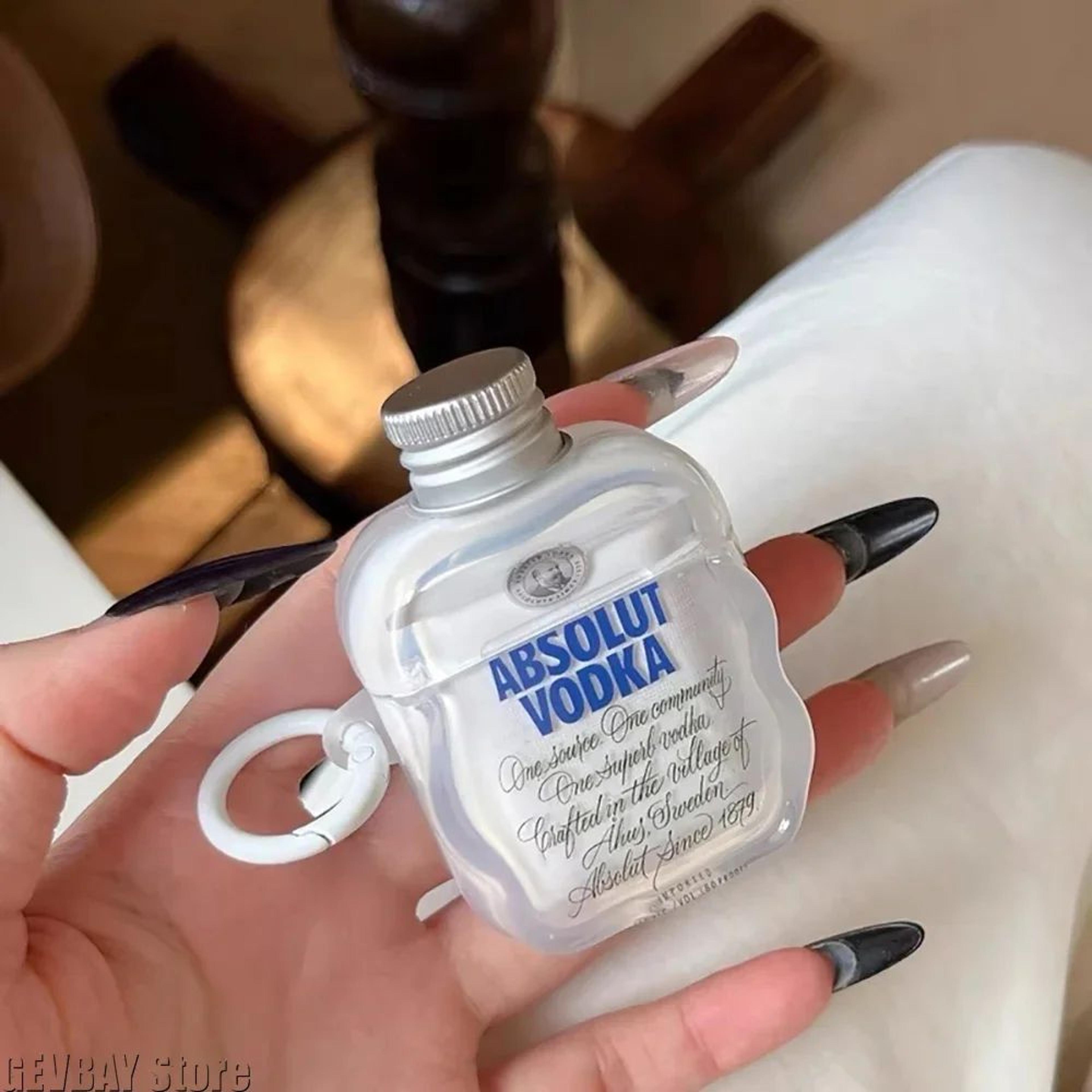 Vodka Bottle AirPods Case Cover 4