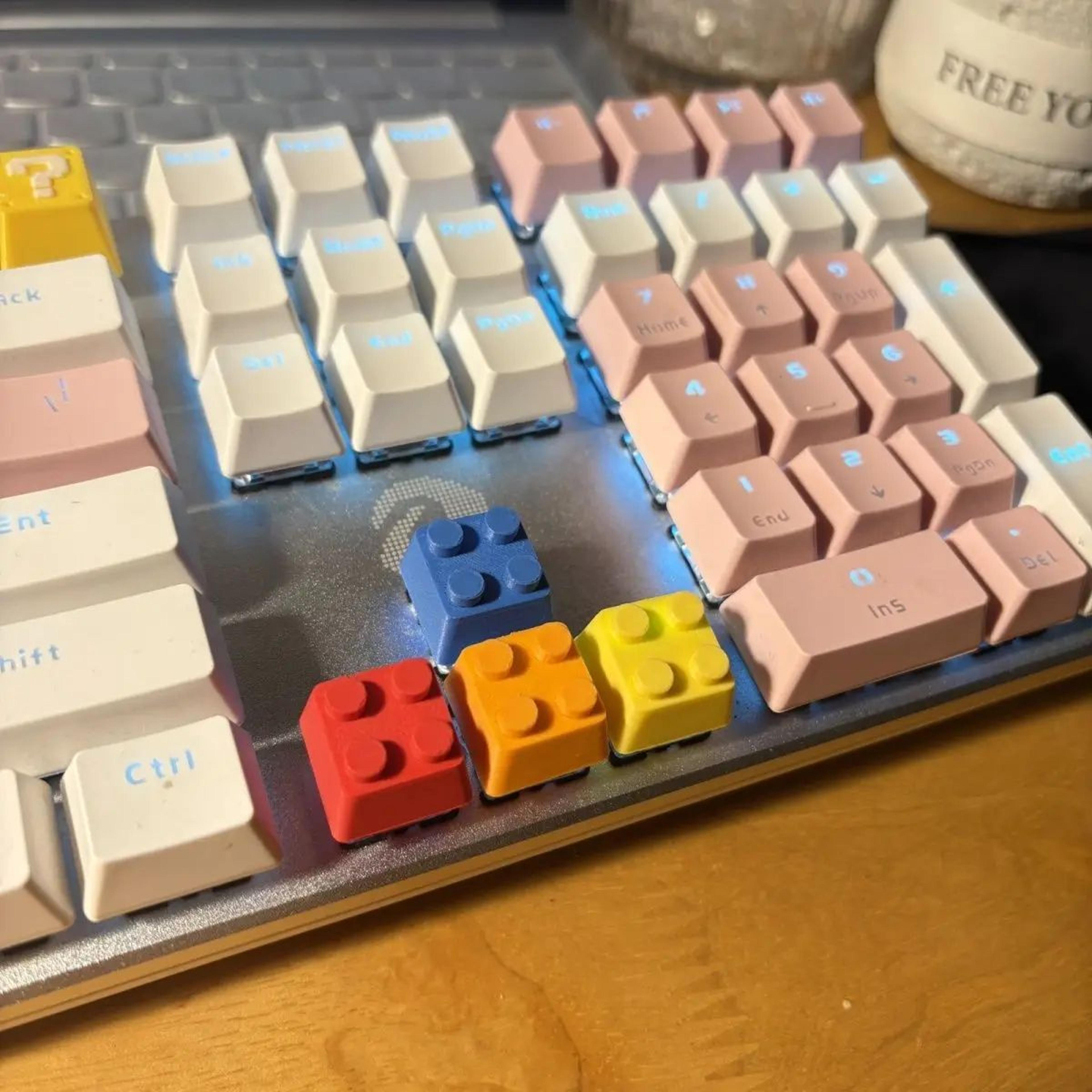 3D Printed Gaming Keycaps Set 2