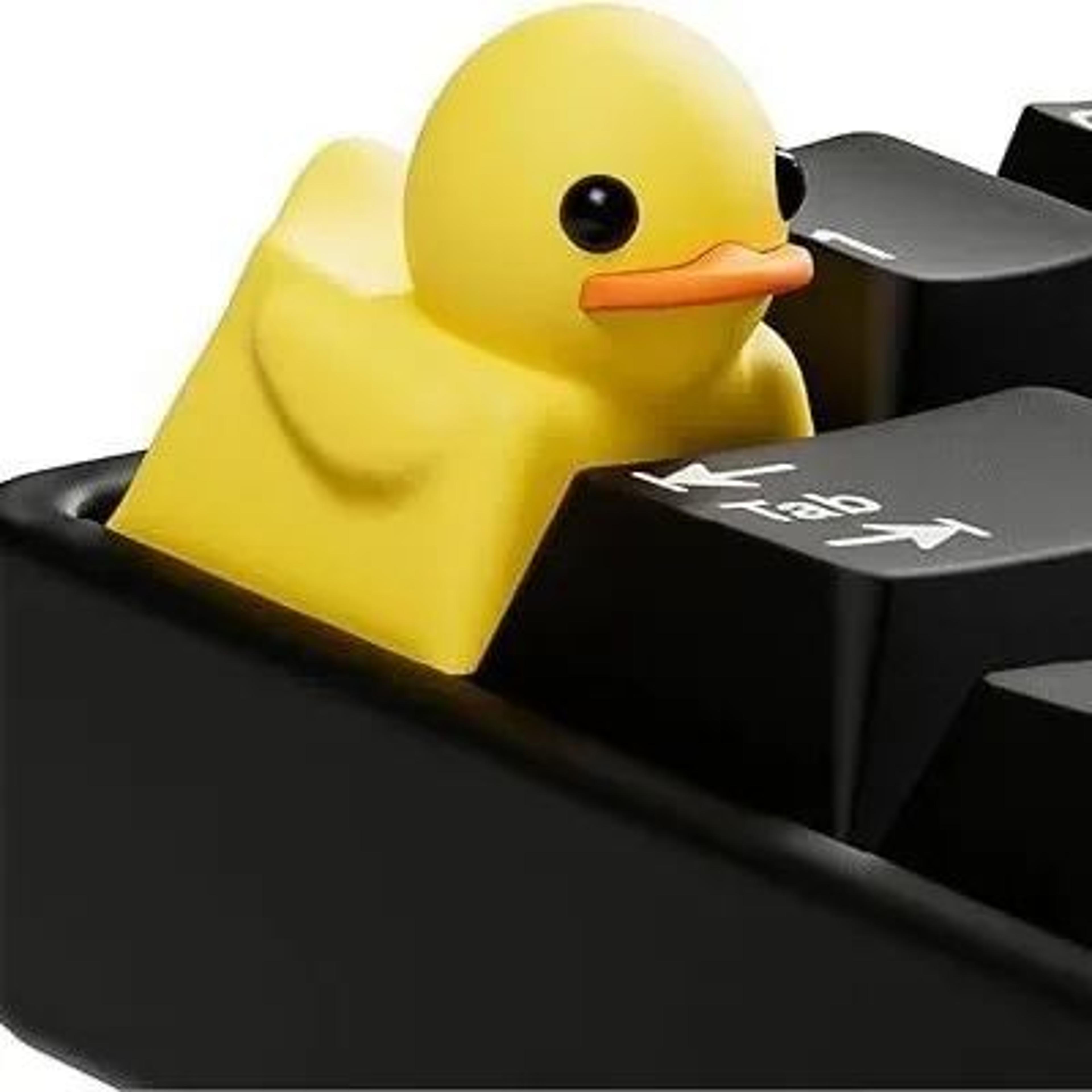 Cute Duck Resin Artisan Keycap 3