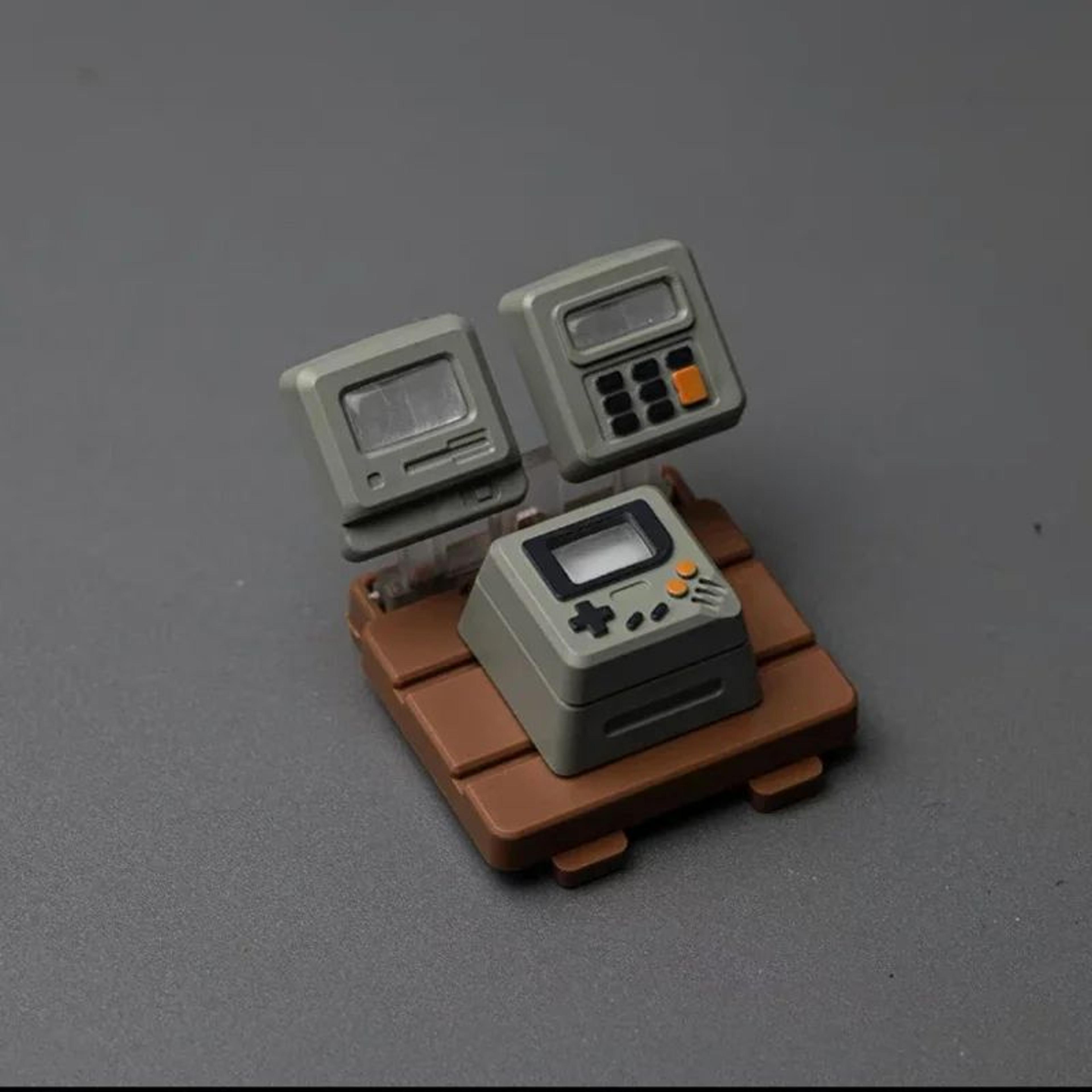 Retro Transparent GameConsole Keycap Set 11