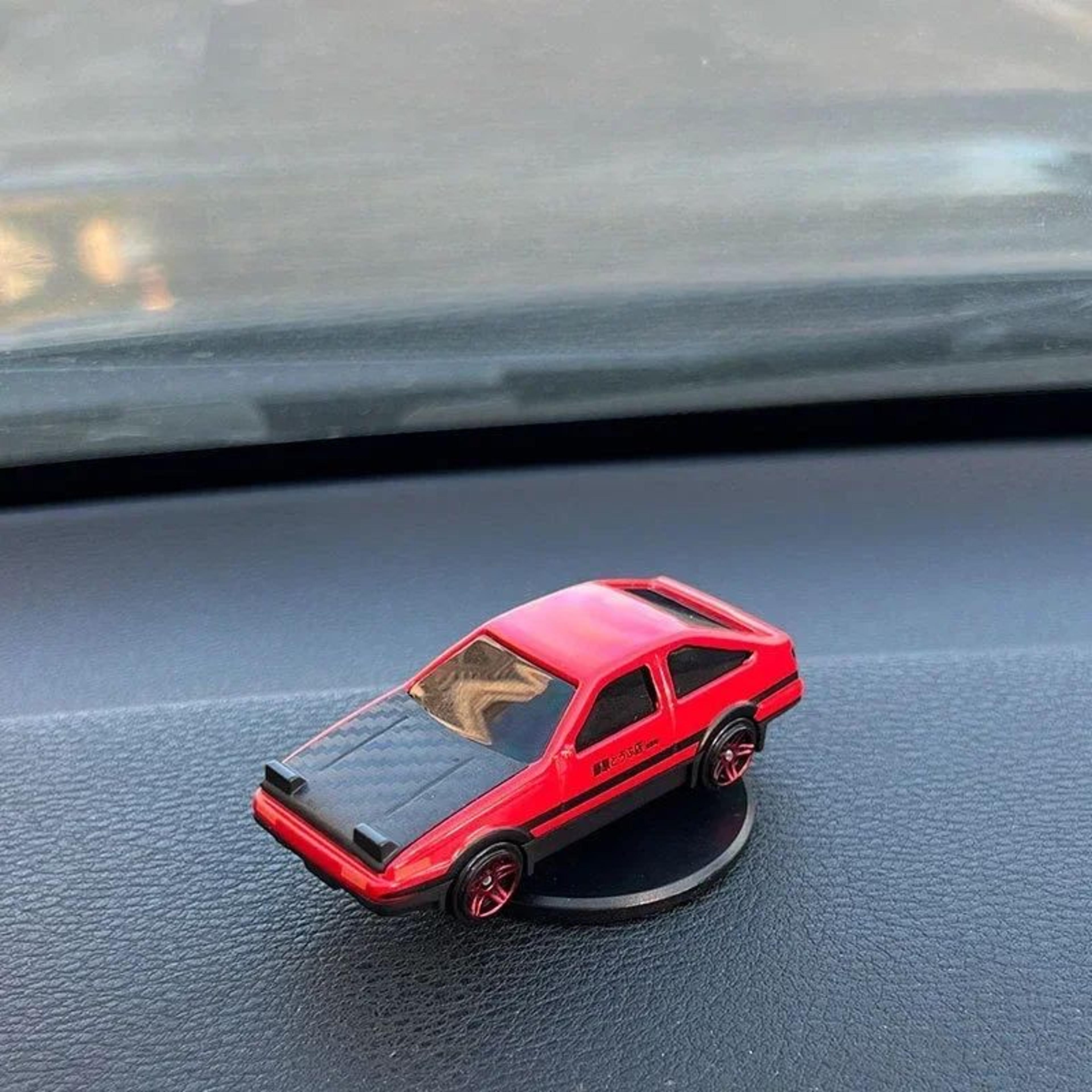 Sports Car Drift Dashboard Rotating Decor 13
