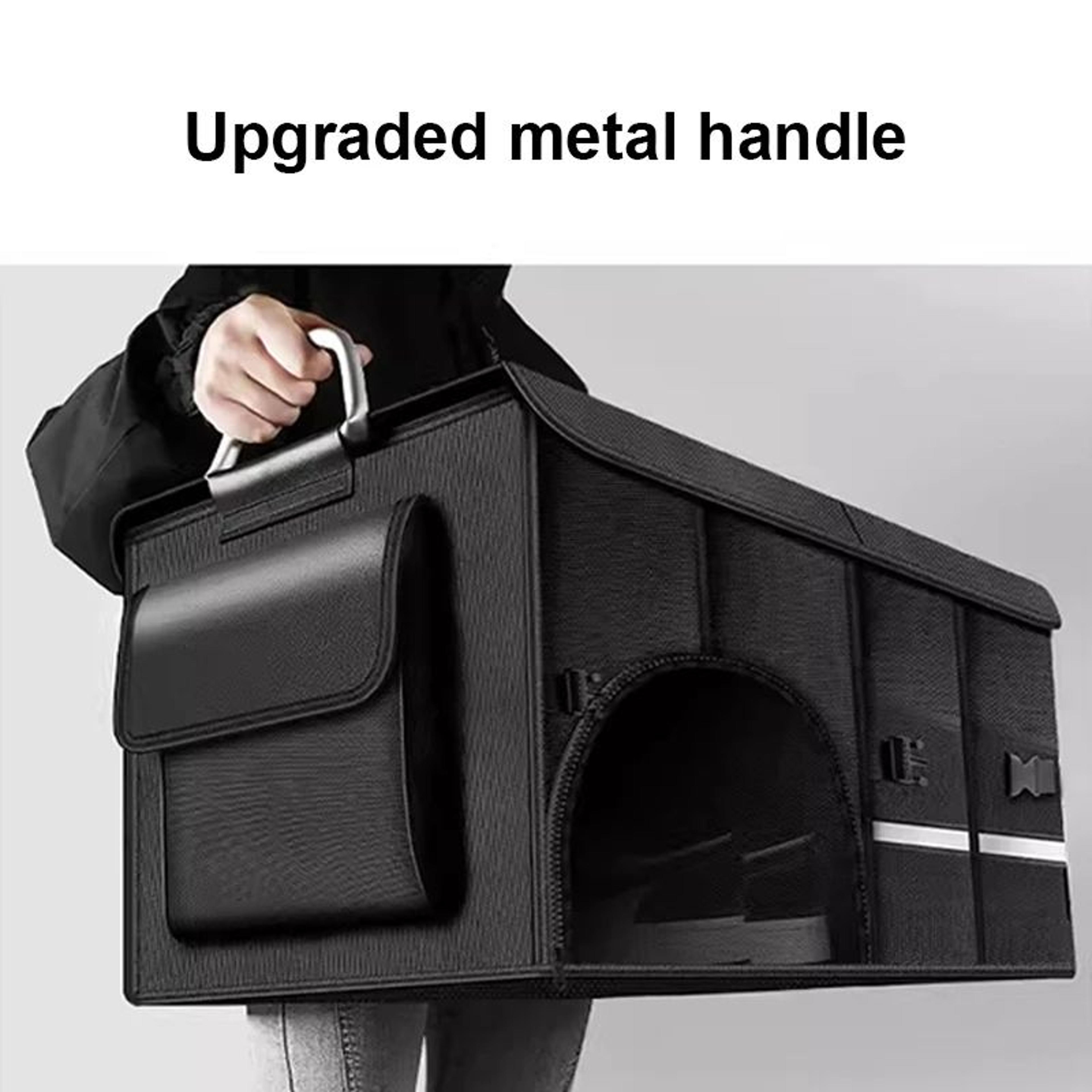 SEAMETAL Foldable Car Trunk Storage Organizer Box 1