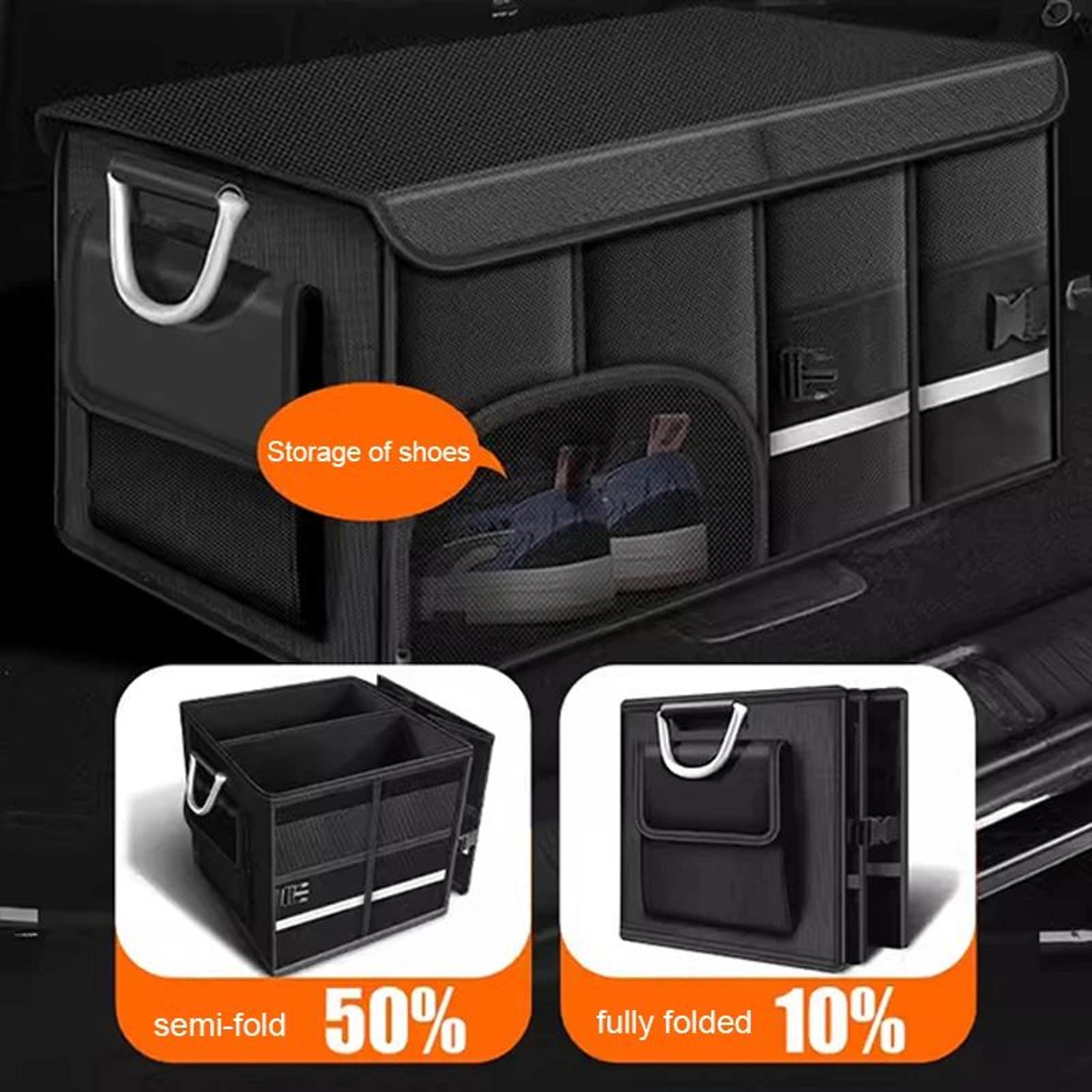 SEAMETAL Foldable Car Trunk Storage Organizer Box 2