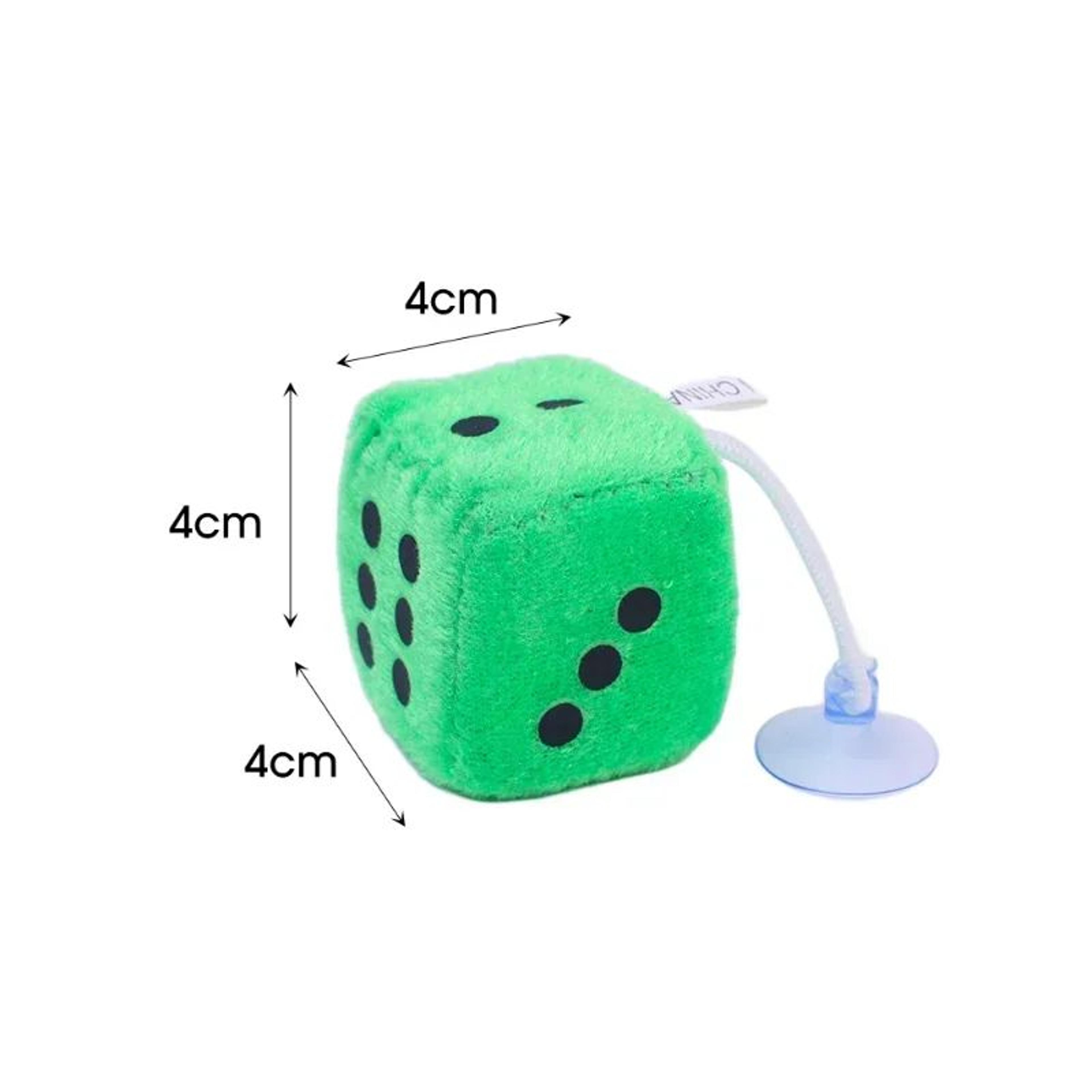 Plush Dice Car Hanging Pendant Set 5