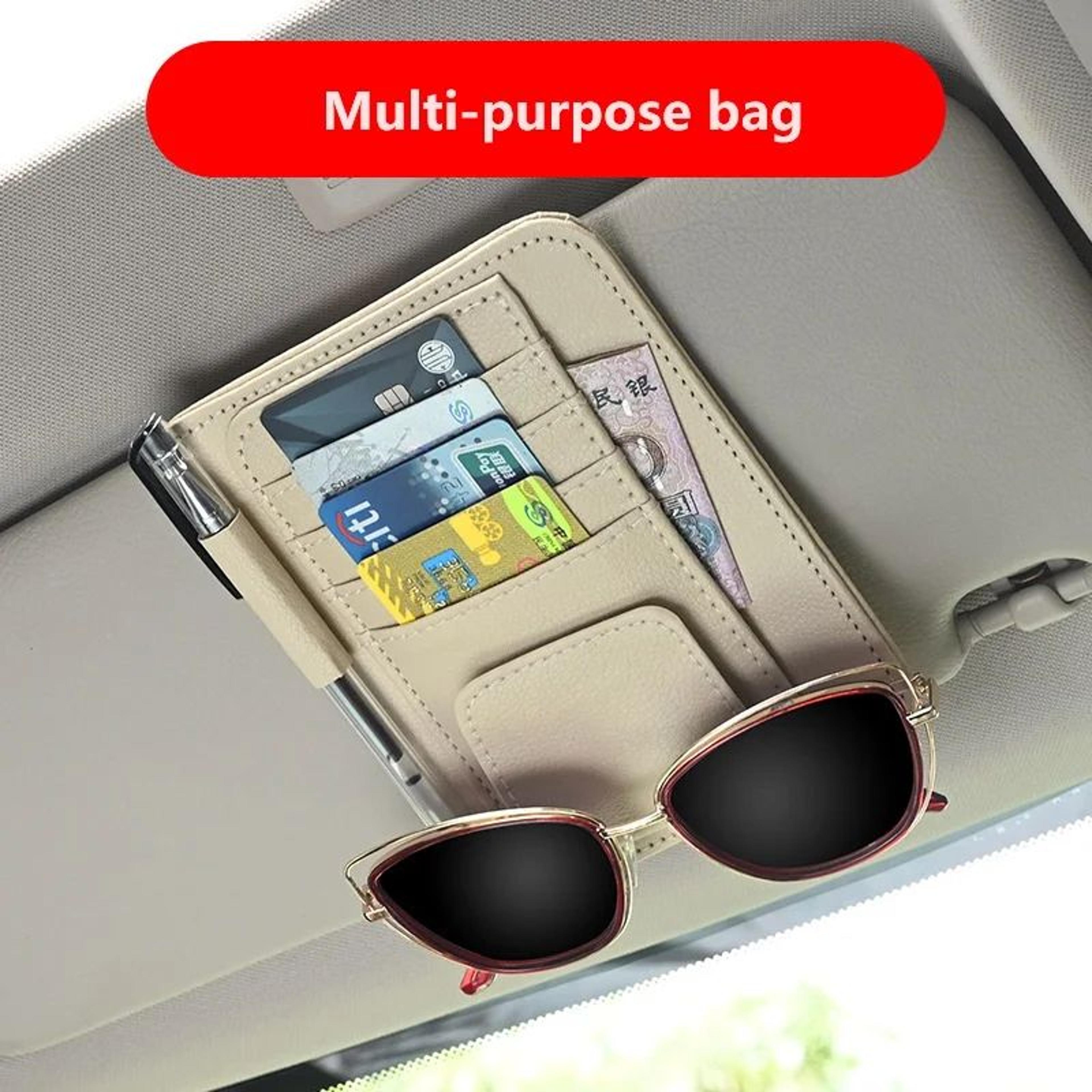 Multifunction Car Sun Visor Storage Clip 1