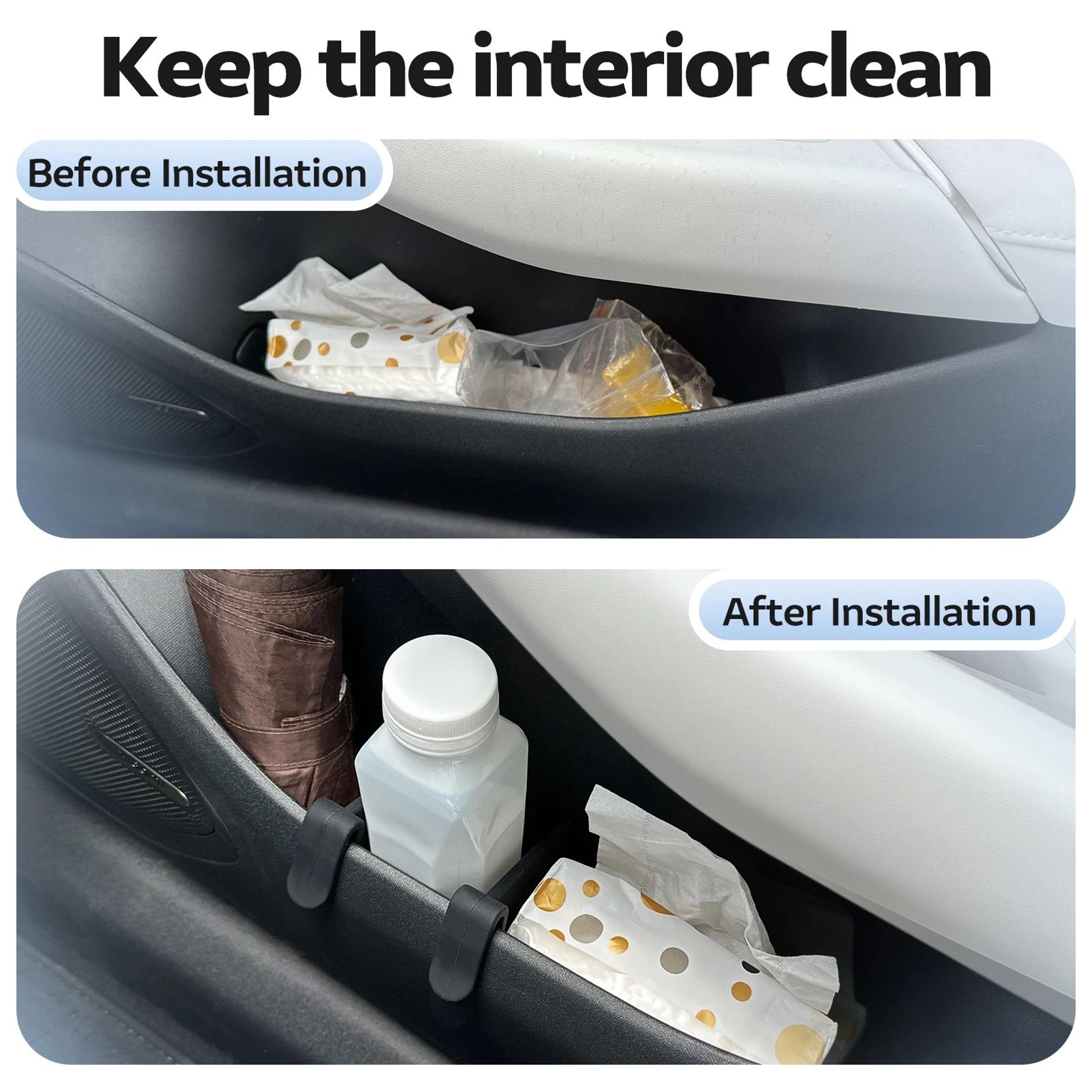 Universal Silicone Car Door Storage Divider Panel 4