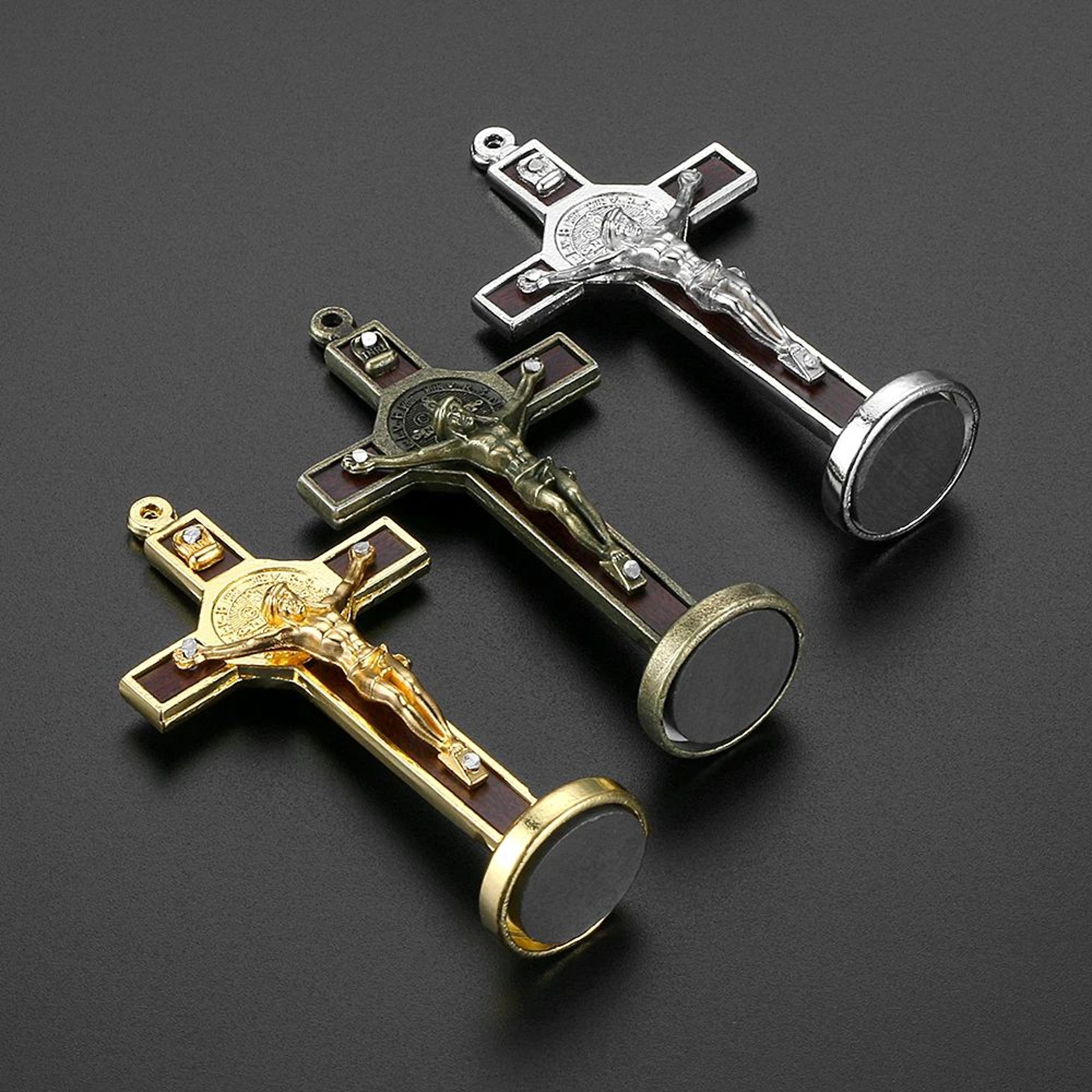 Christian Jesus Cross Car Dashboard Ornament Decor 0