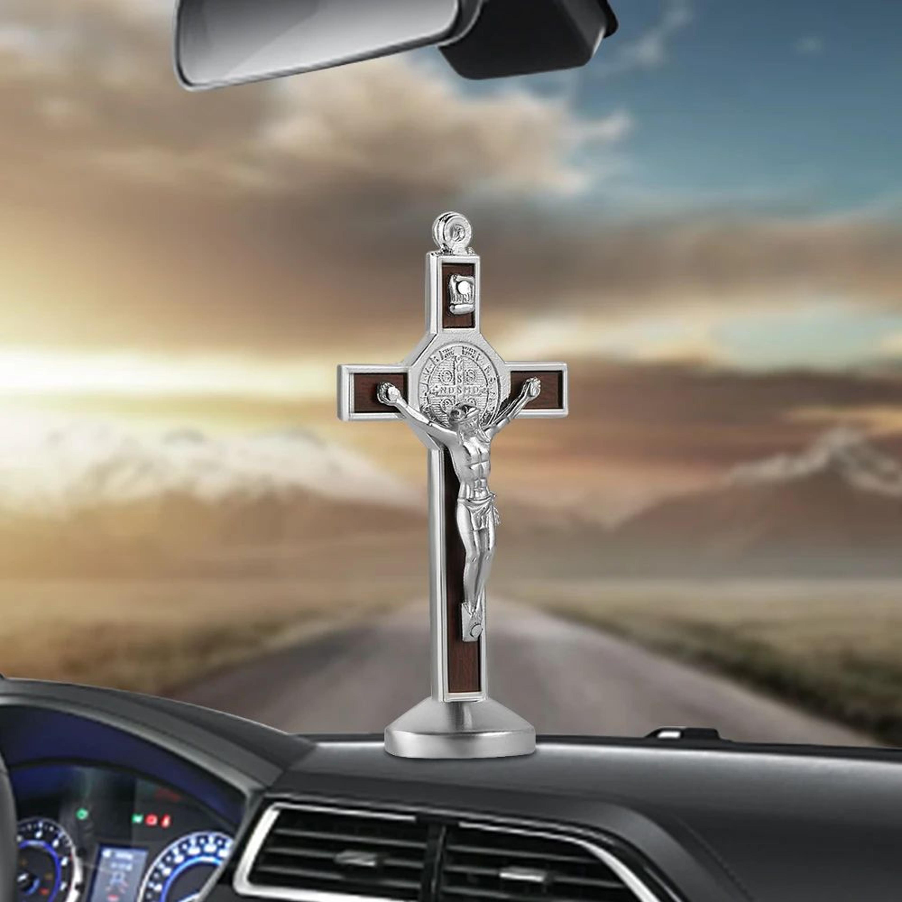 Christian Jesus Cross Car Dashboard Ornament Decor 1