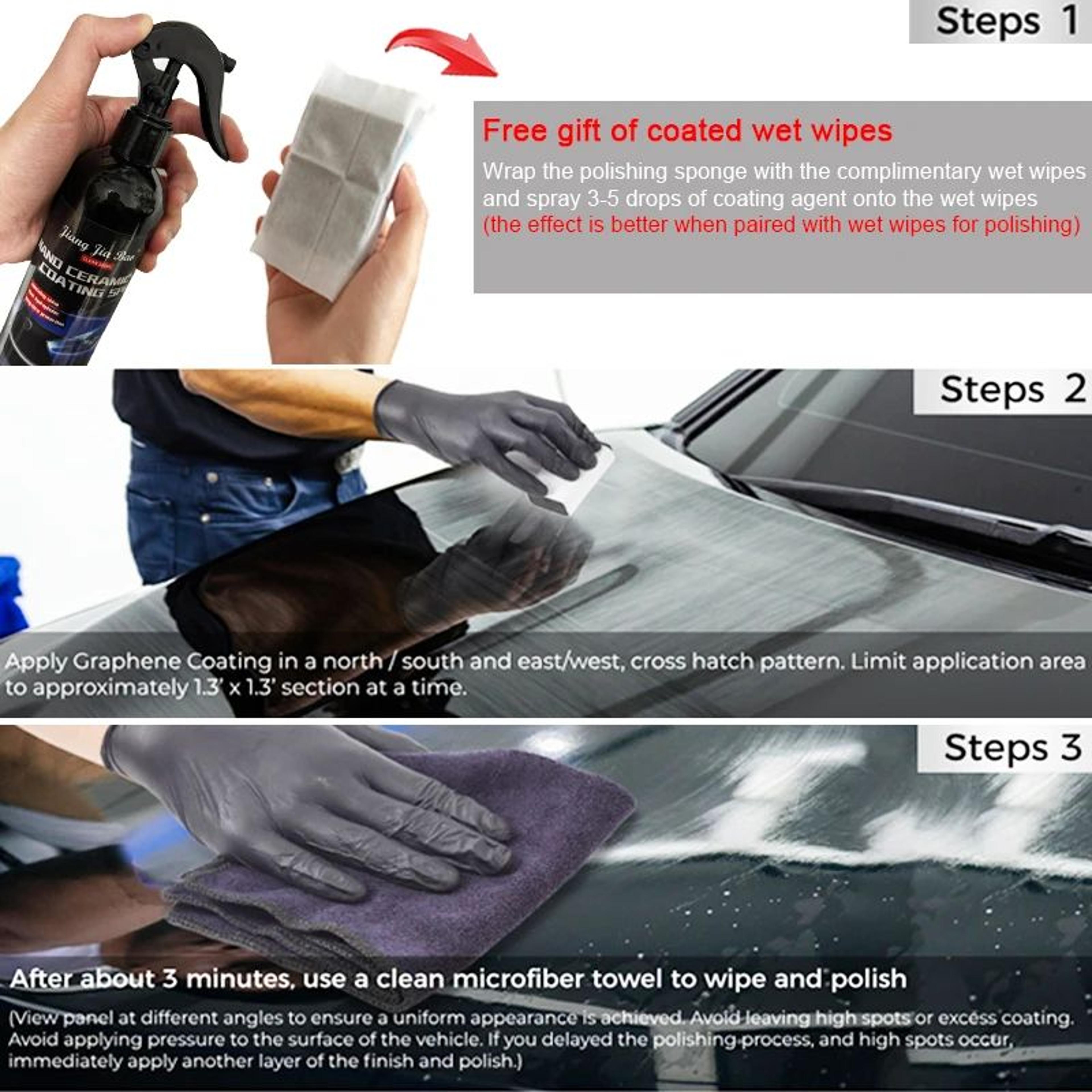 Ceramic Nano Coating Spray For Long Lasting Car Paint Protection 5