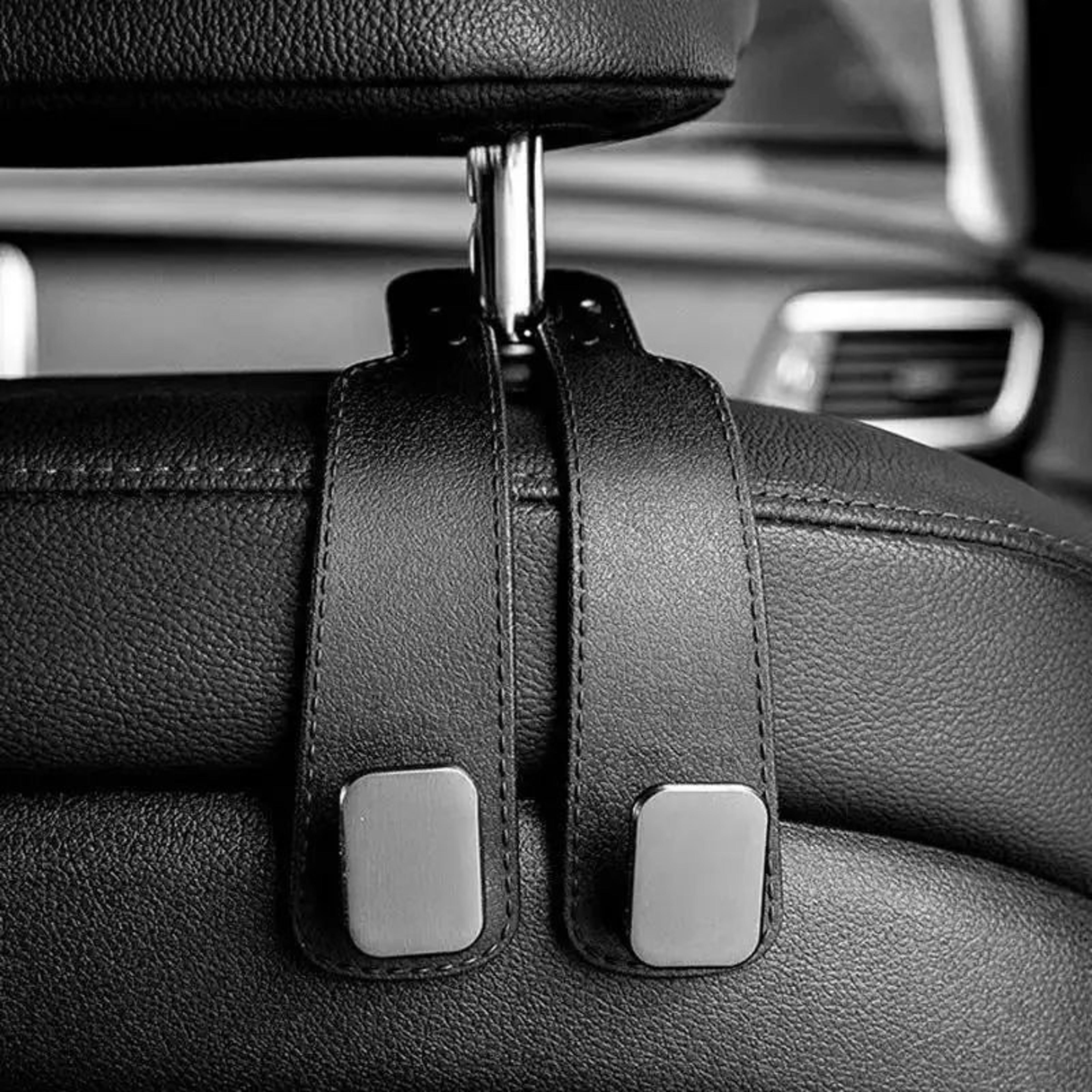 Car Seat Back Organizer Cover With Storage Hook 6