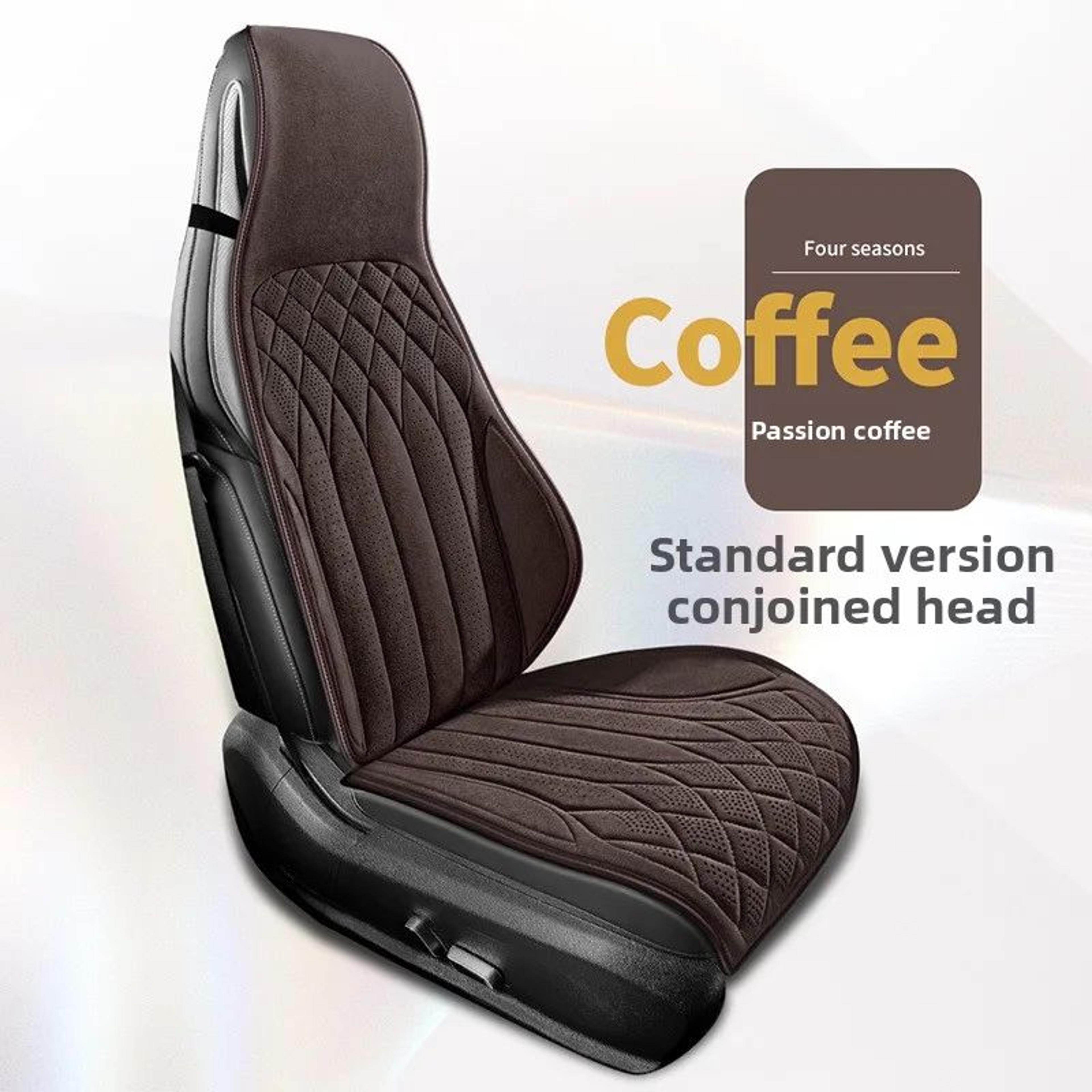 all season linen car seat cover cushion for breathable seat protection