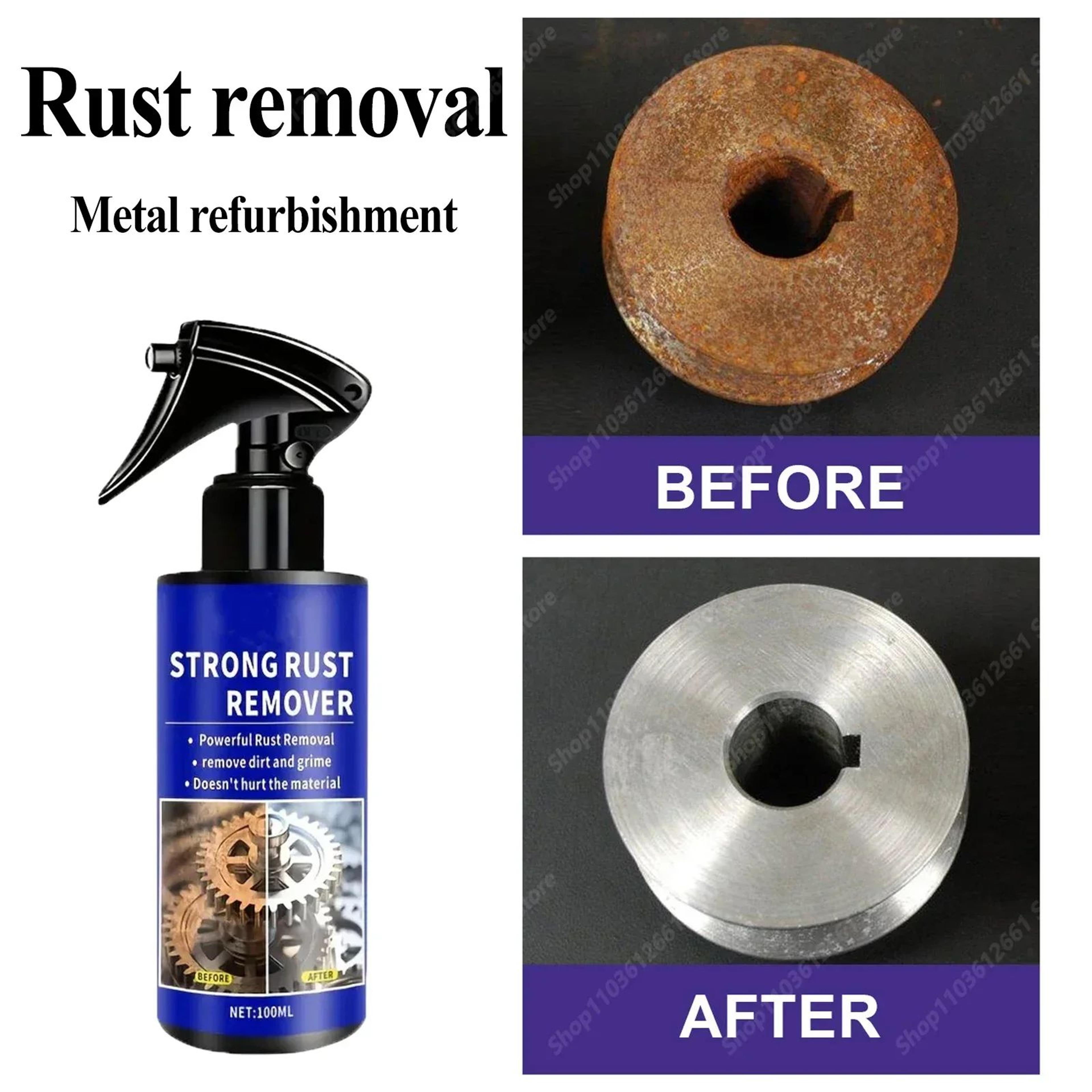 RustShield Car Brake And Metal Surface Rust Remover Spray 4