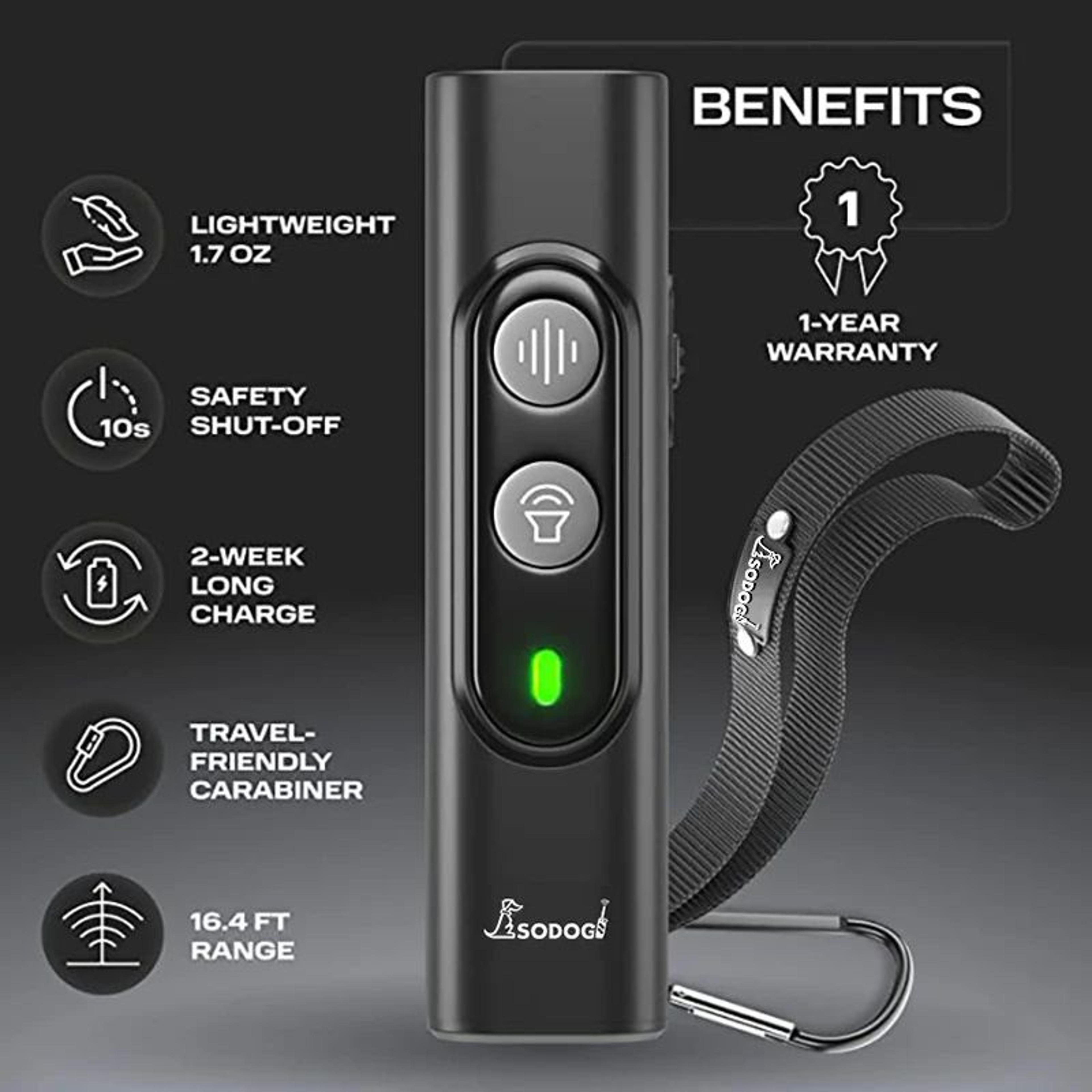 CalmPaw Ultrasonic Dog Bark Control Device 2