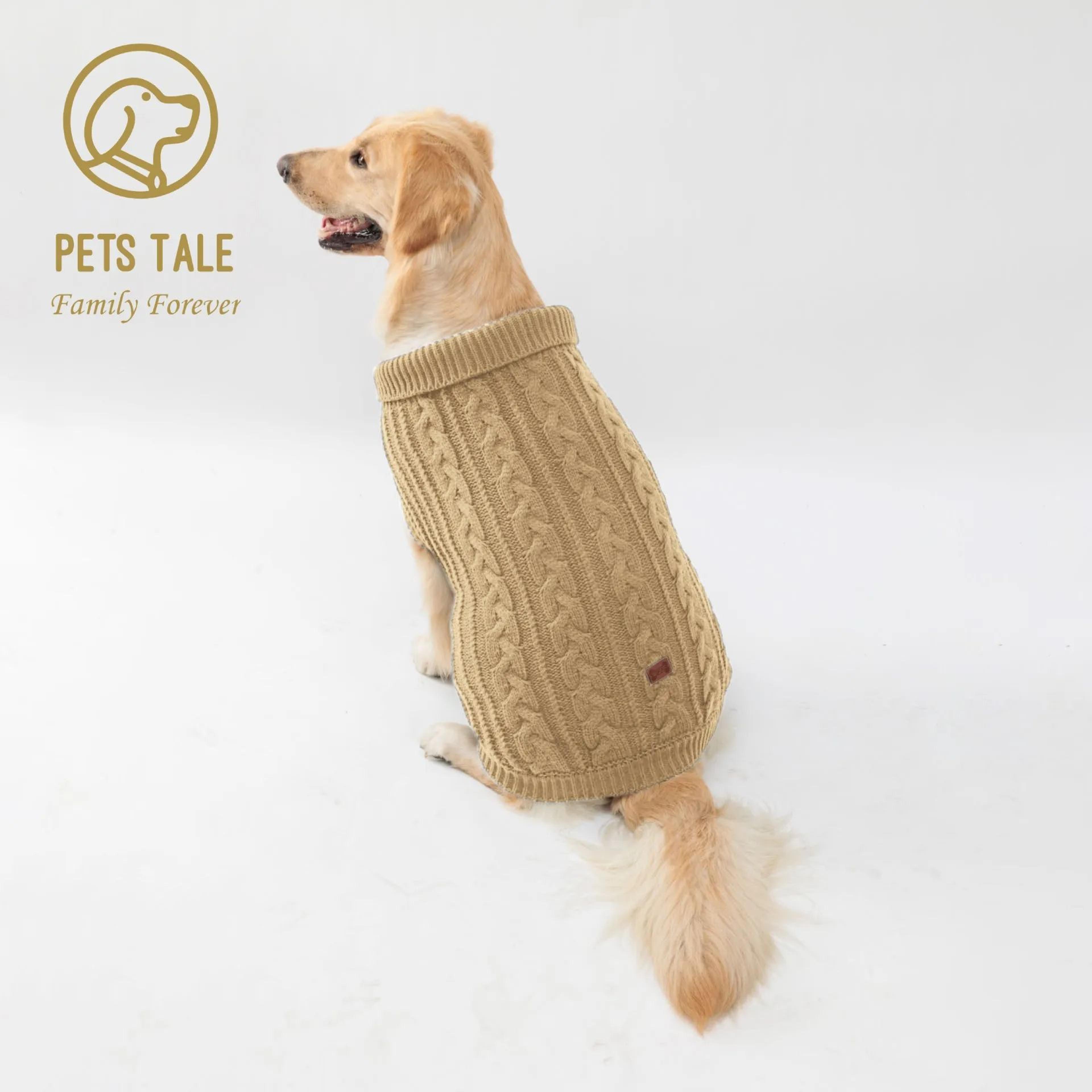 Cozy Knitted Dog Sweater For Winter Warmth 8