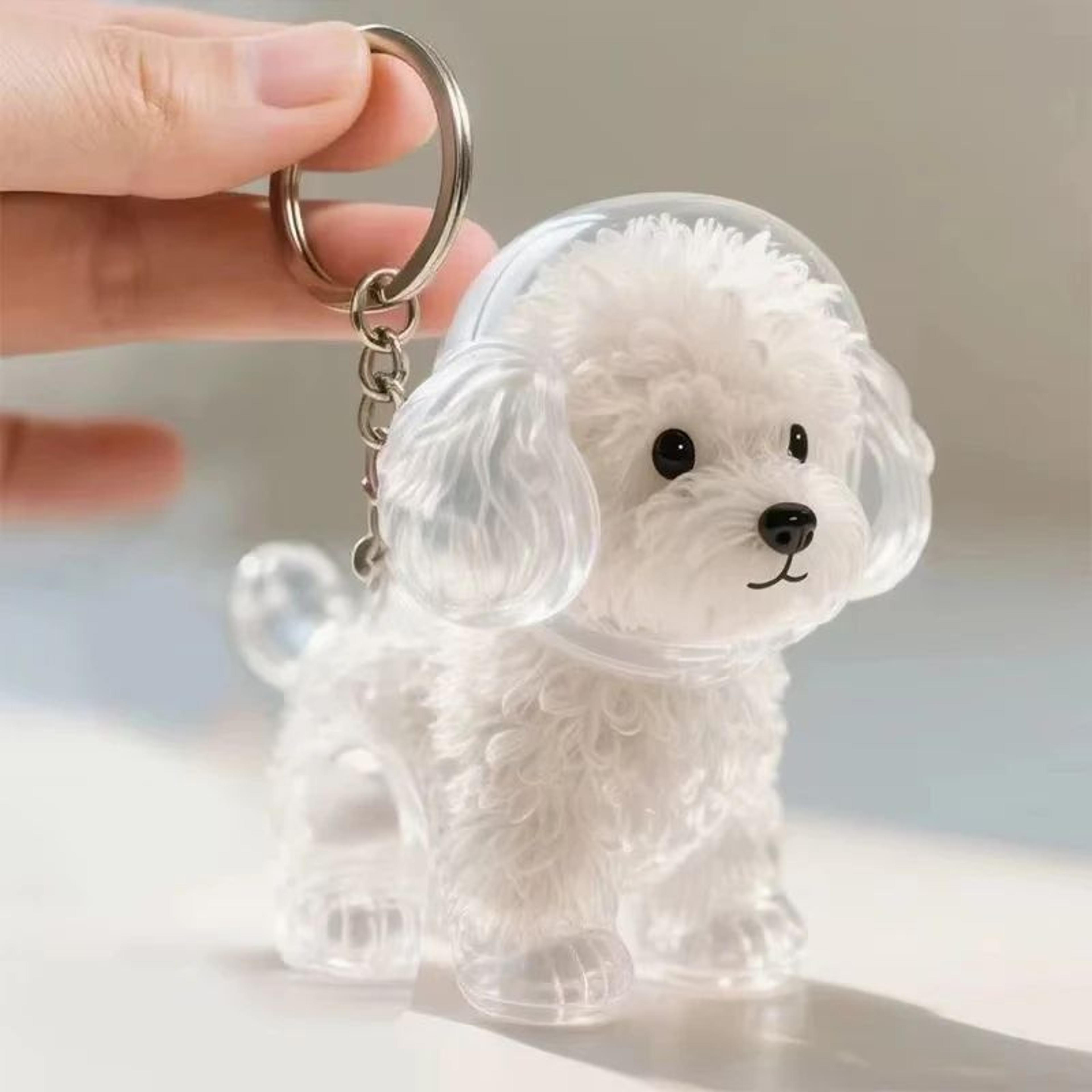 Pet Hair Keepsake Keychain Memory Pendant 7
