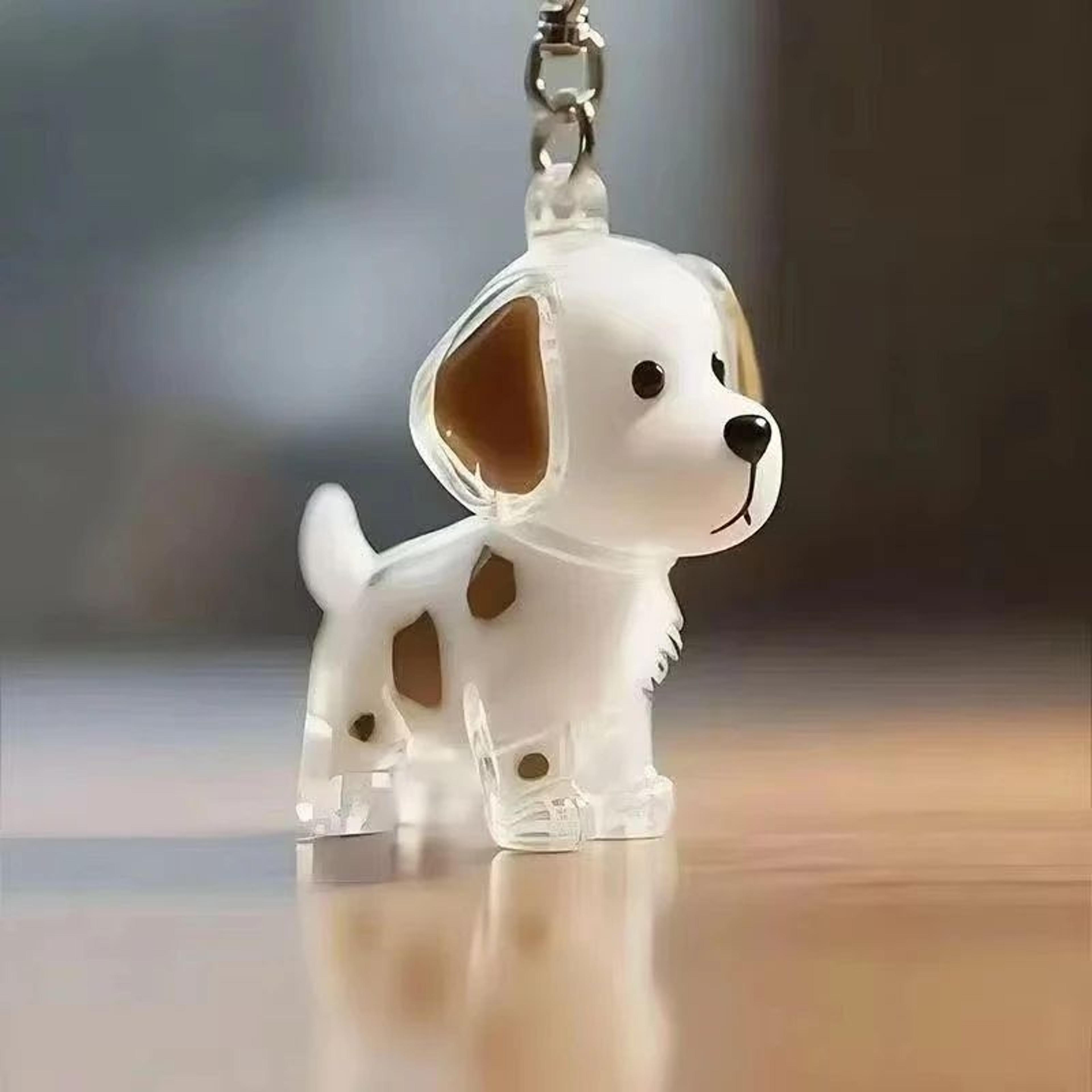 Pet Hair Keepsake Keychain Memory Pendant 8