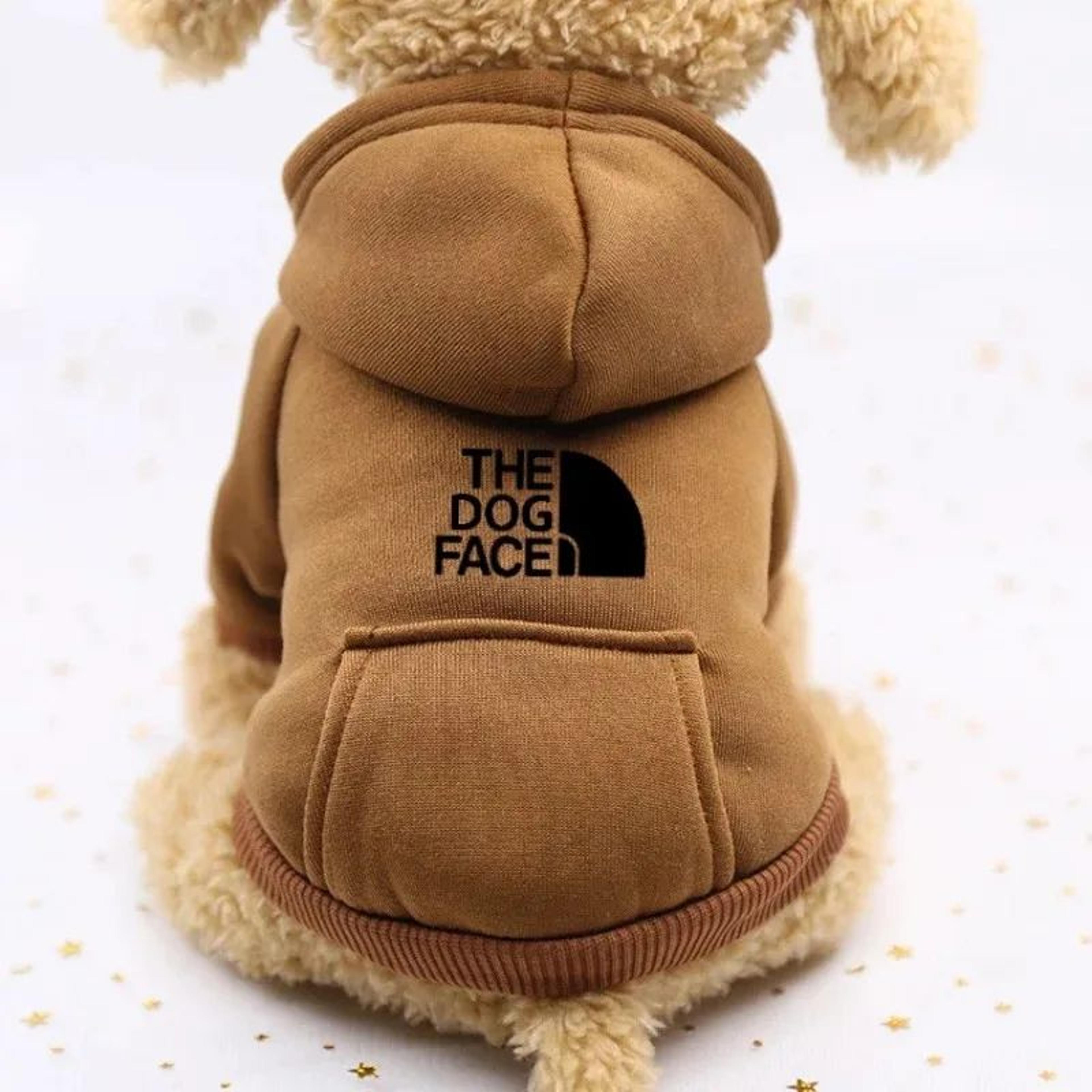 autumn winter dog sweater with cowboy pocket design