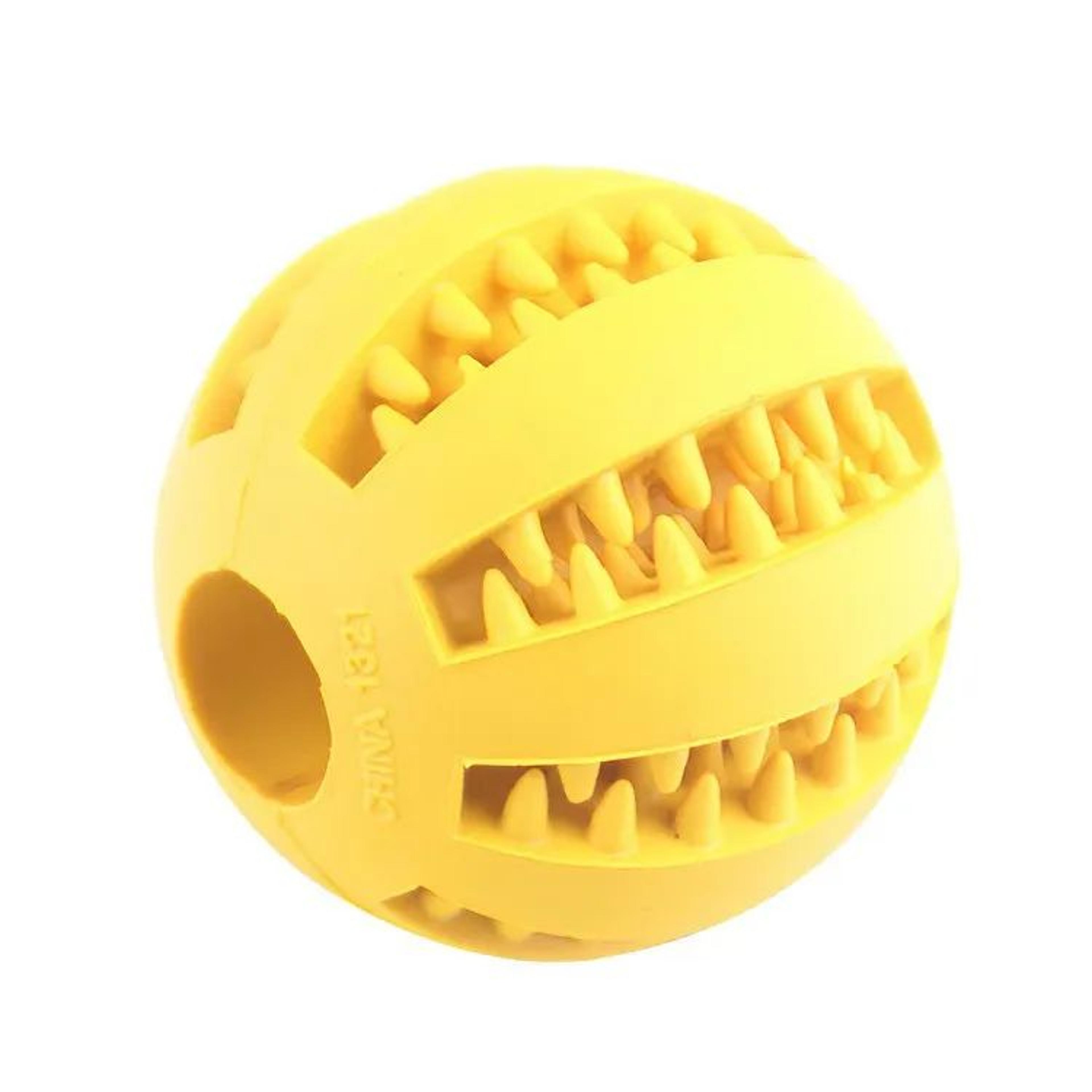 Interactive Treat Dispensing Dog Toy Ball 9