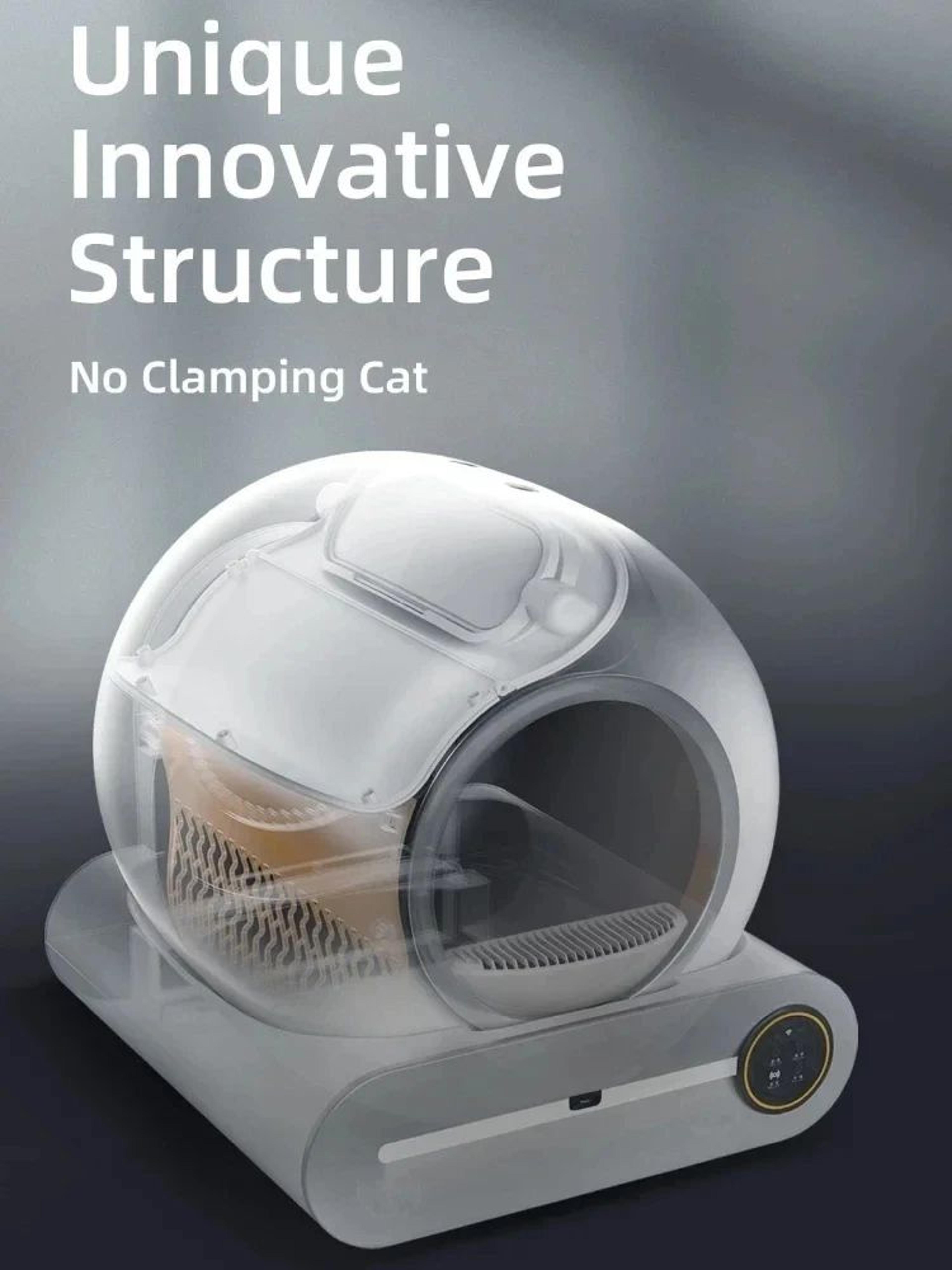 Tonepie Automatic Self Cleaning Cat Litter Box For Multiple Cats 5