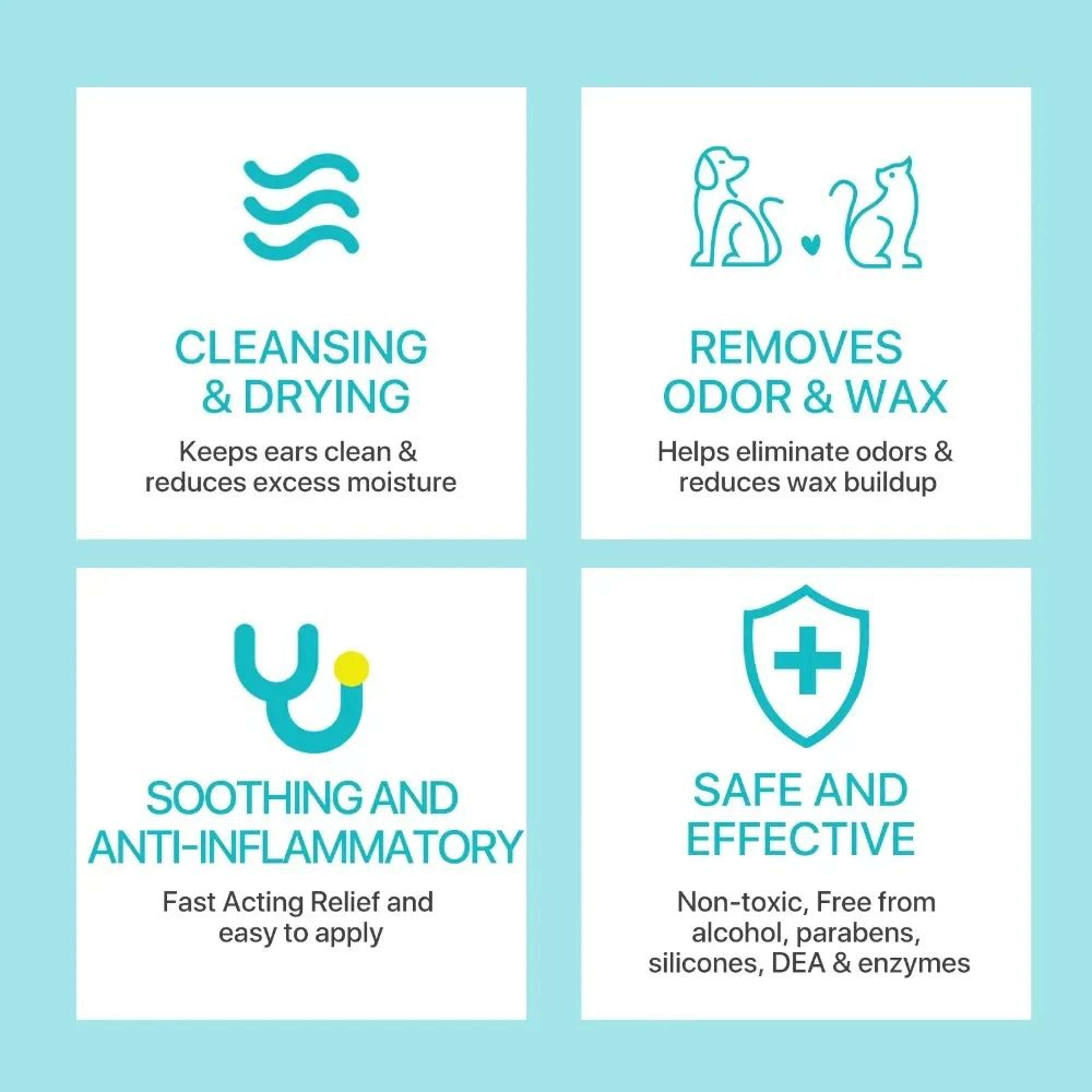 ClearCare Pet Ear Powder For Dogs And Cats 3