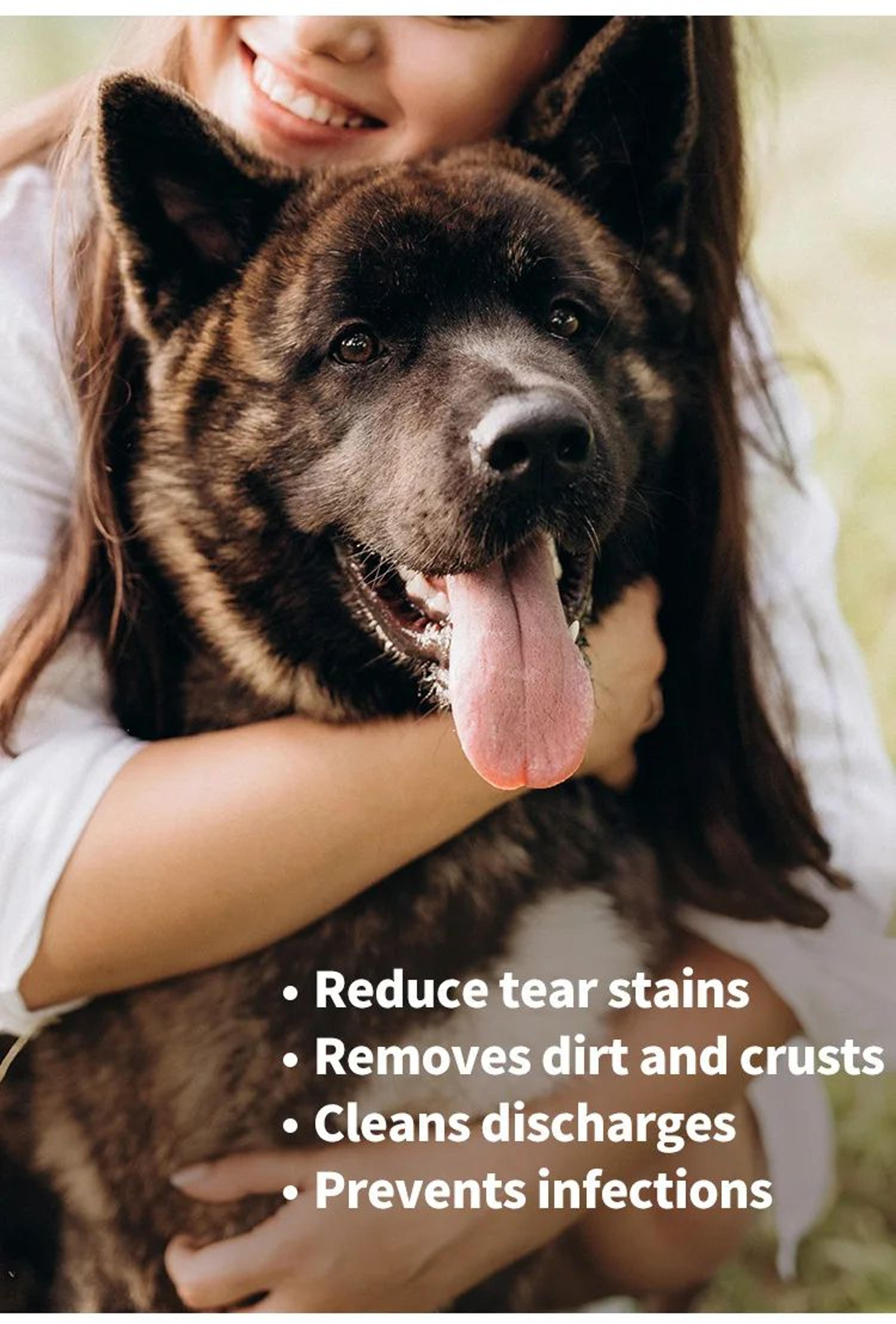 PureSight Pet Eye Cleaning Wipes 3