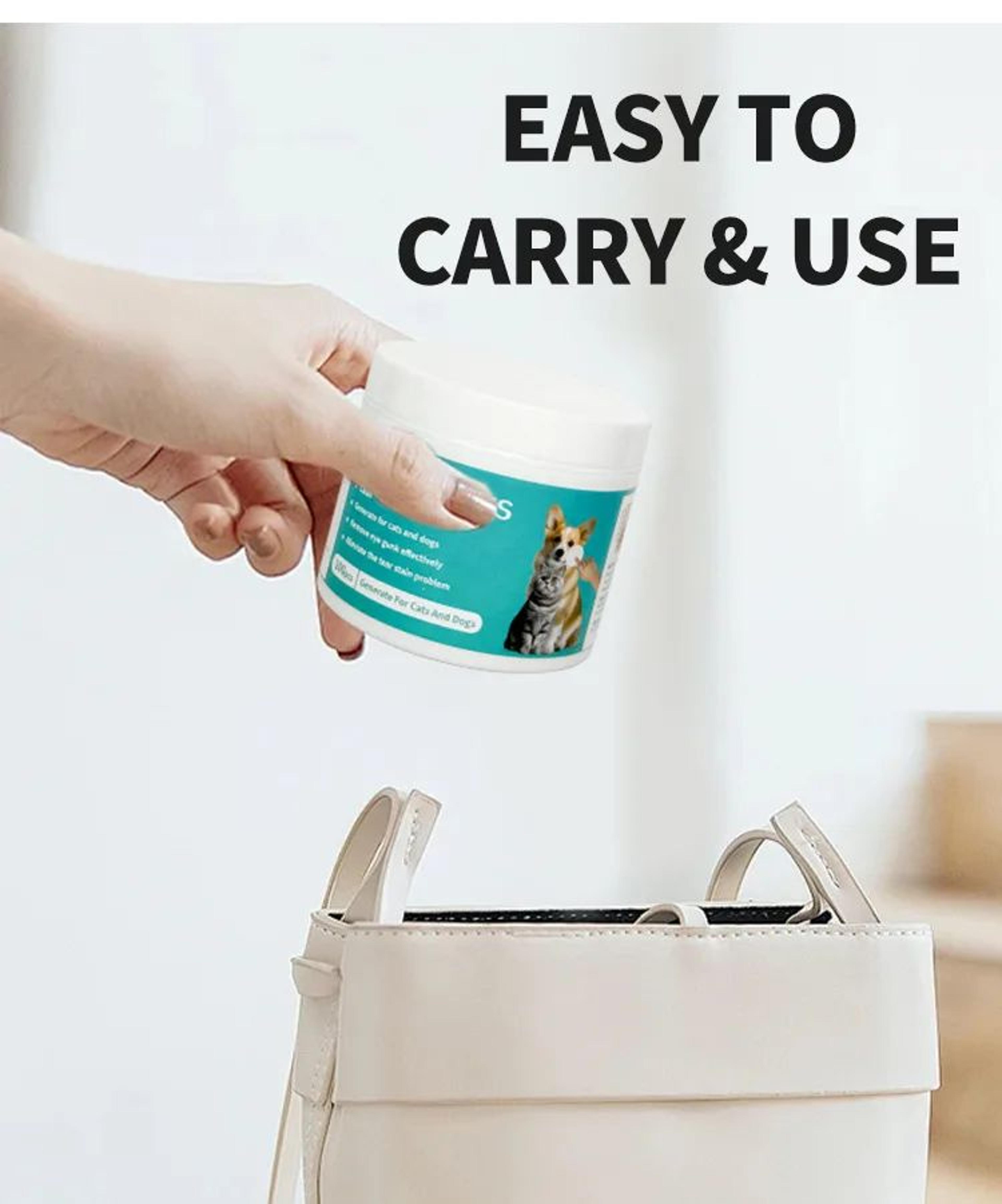 PureSight Pet Eye Cleaning Wipes 4