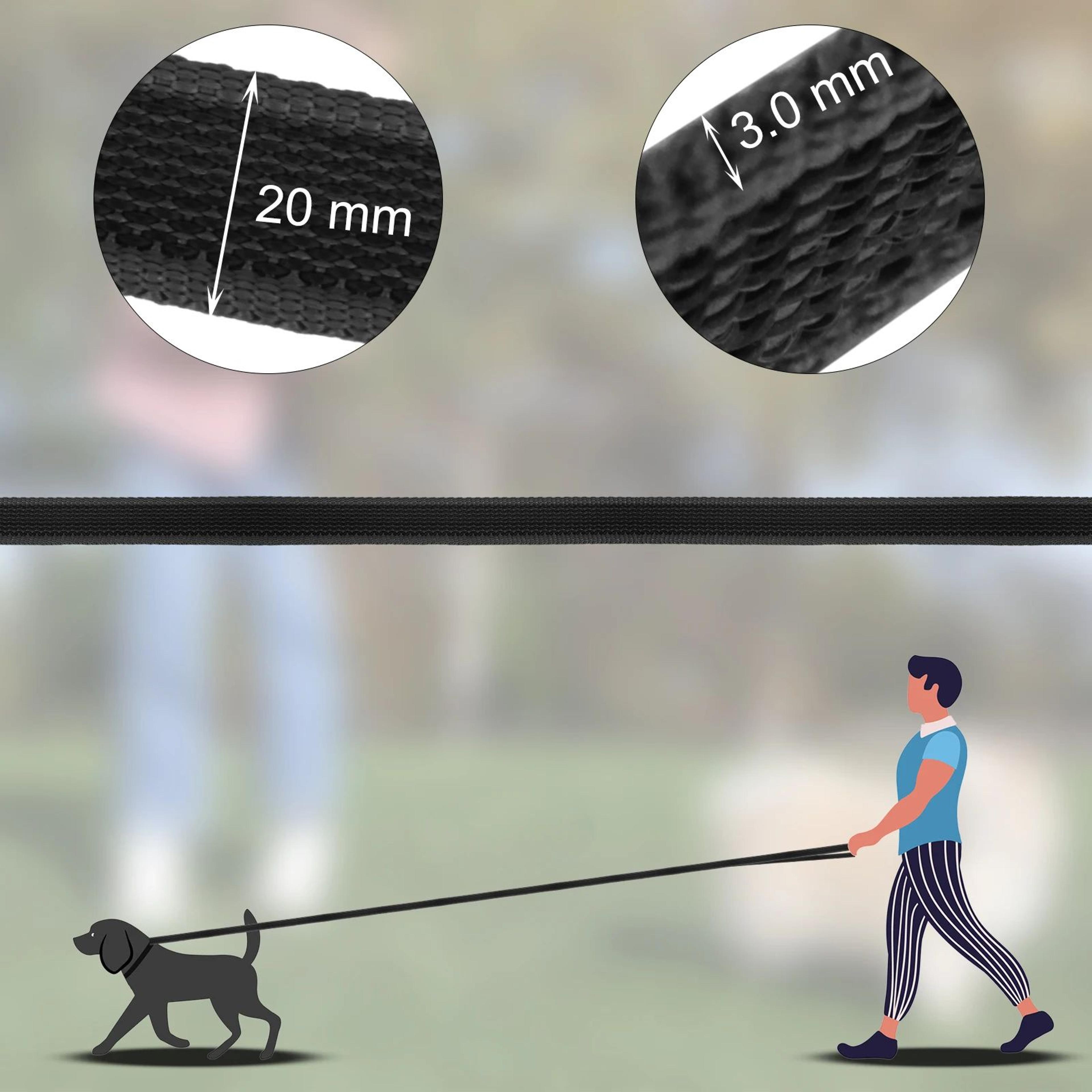 Dual Color Long Dog Leash For Training And Walking 1