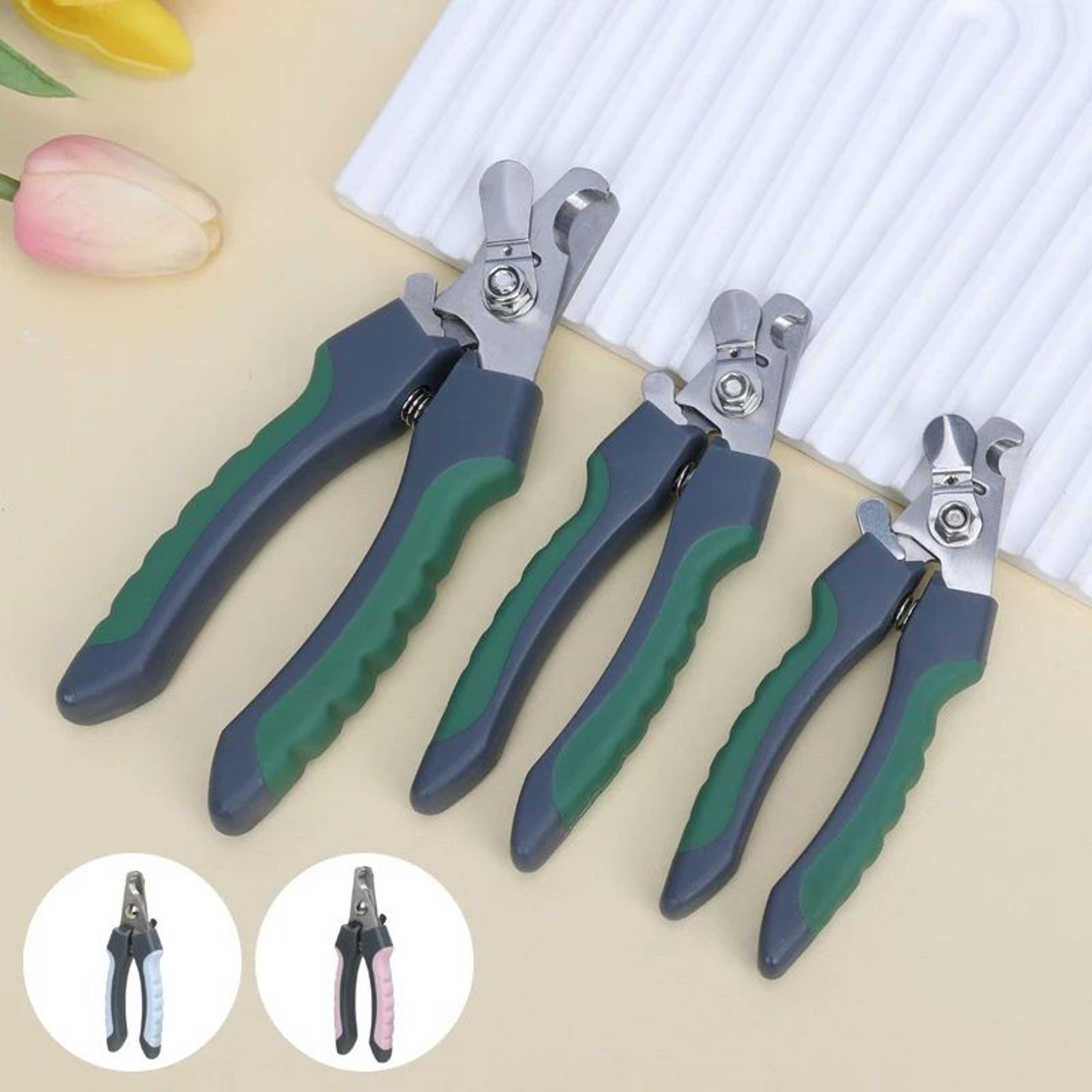 professional stainless steel pet nail clipper for dogs and cats