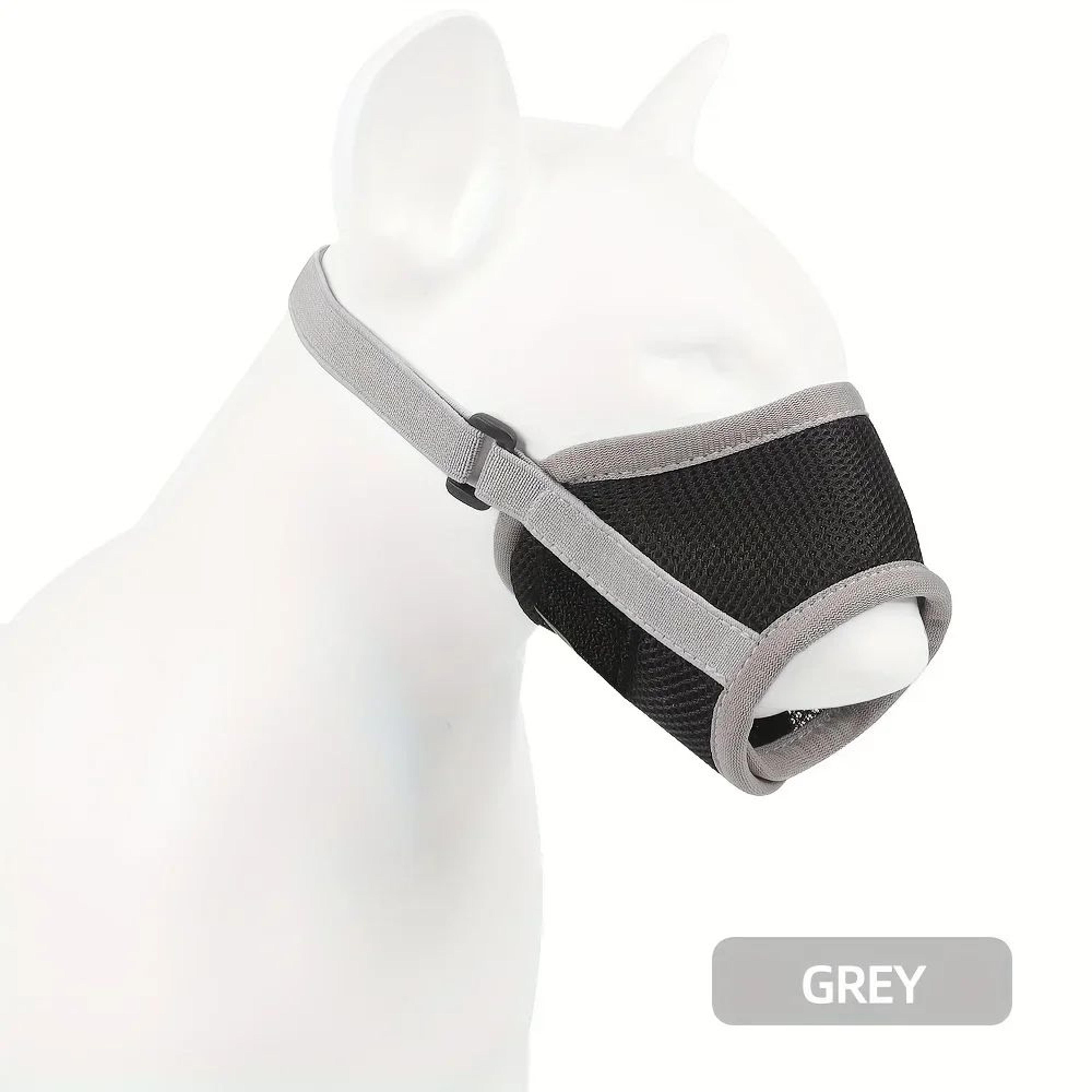Breathable Mesh Dog Muzzle Adjustable Anti Bite Training Mask 7