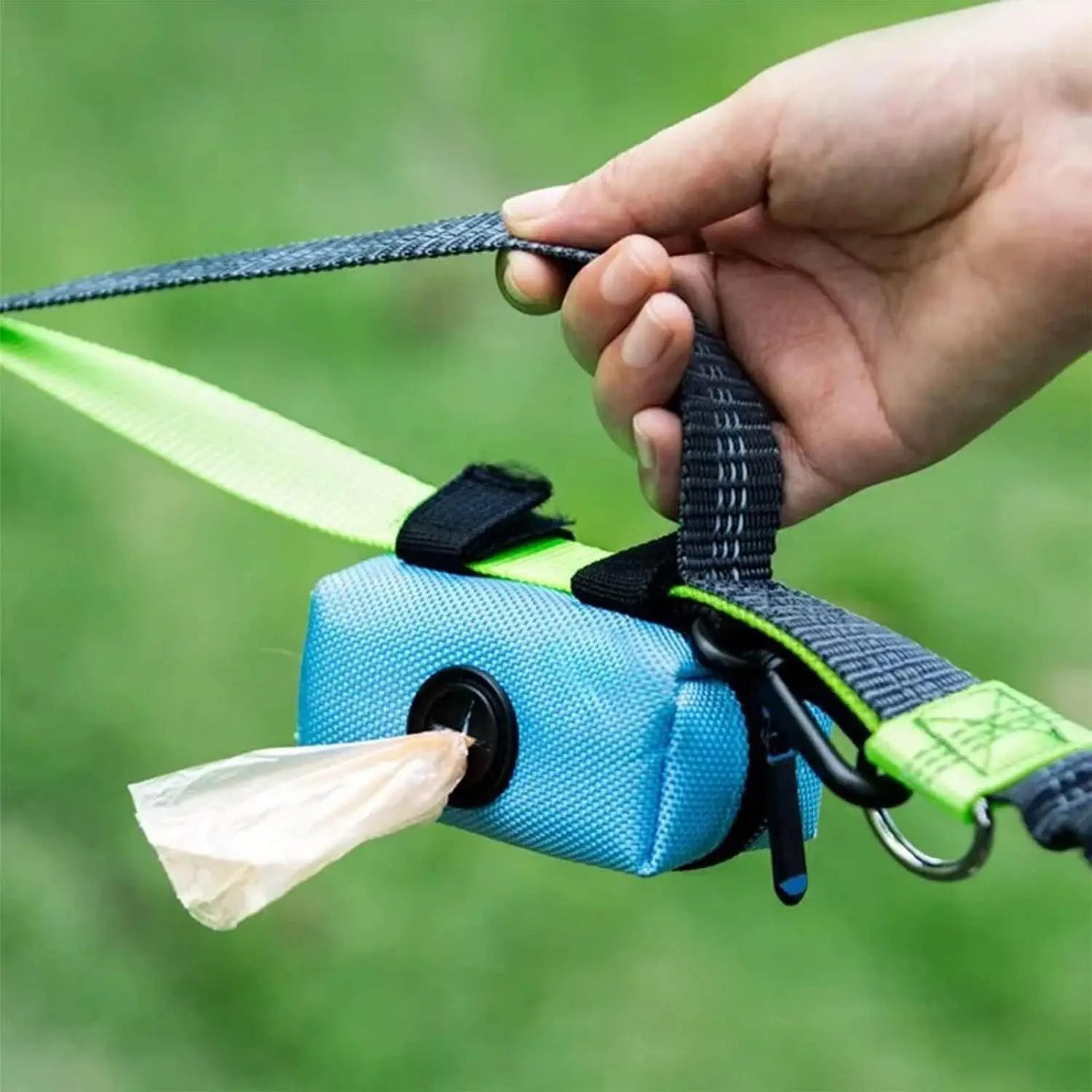 portable dog poop bag holder pet waste bag dispenser container