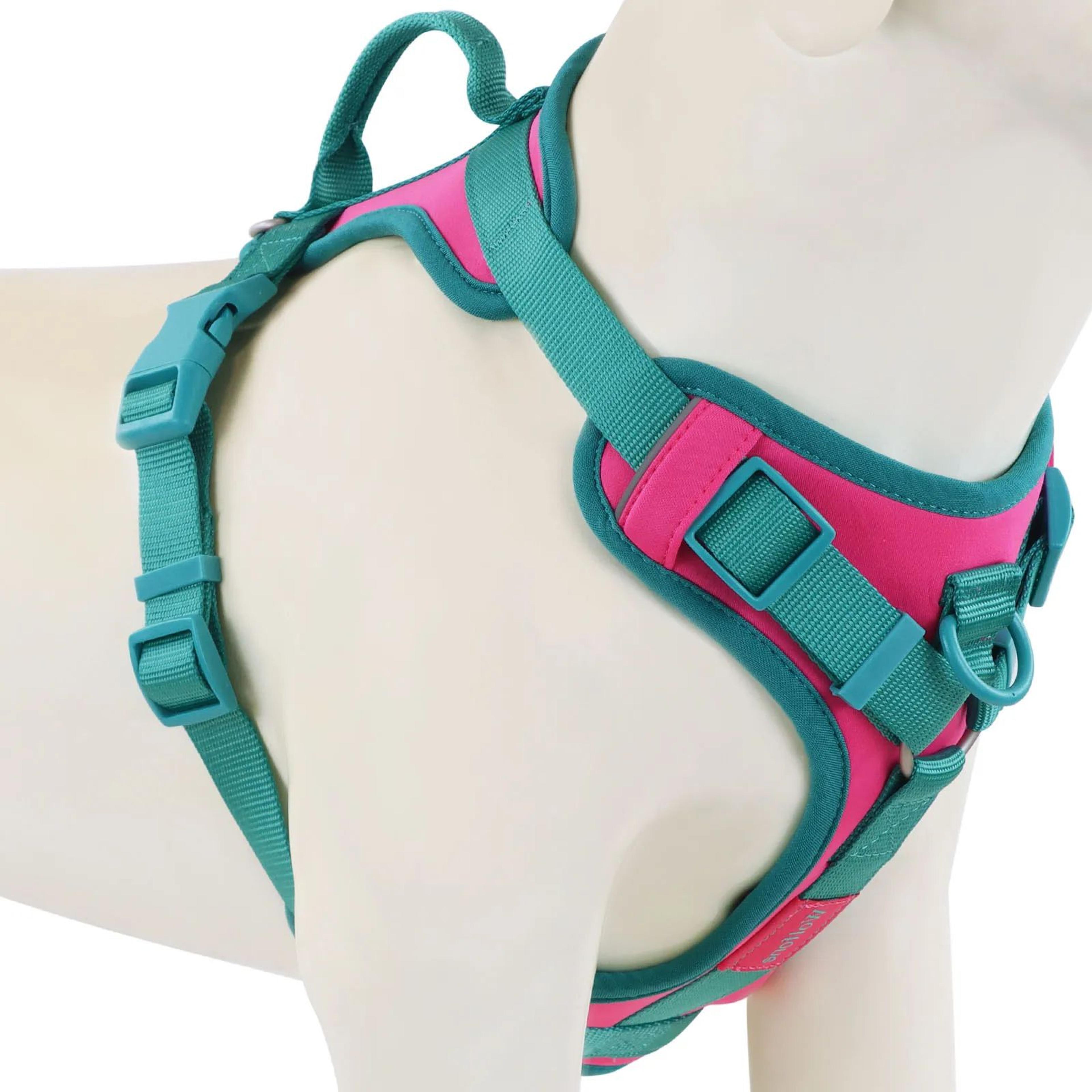 Breathable No Pull Dog Harness Adjustable Personalized Pet Vest 7