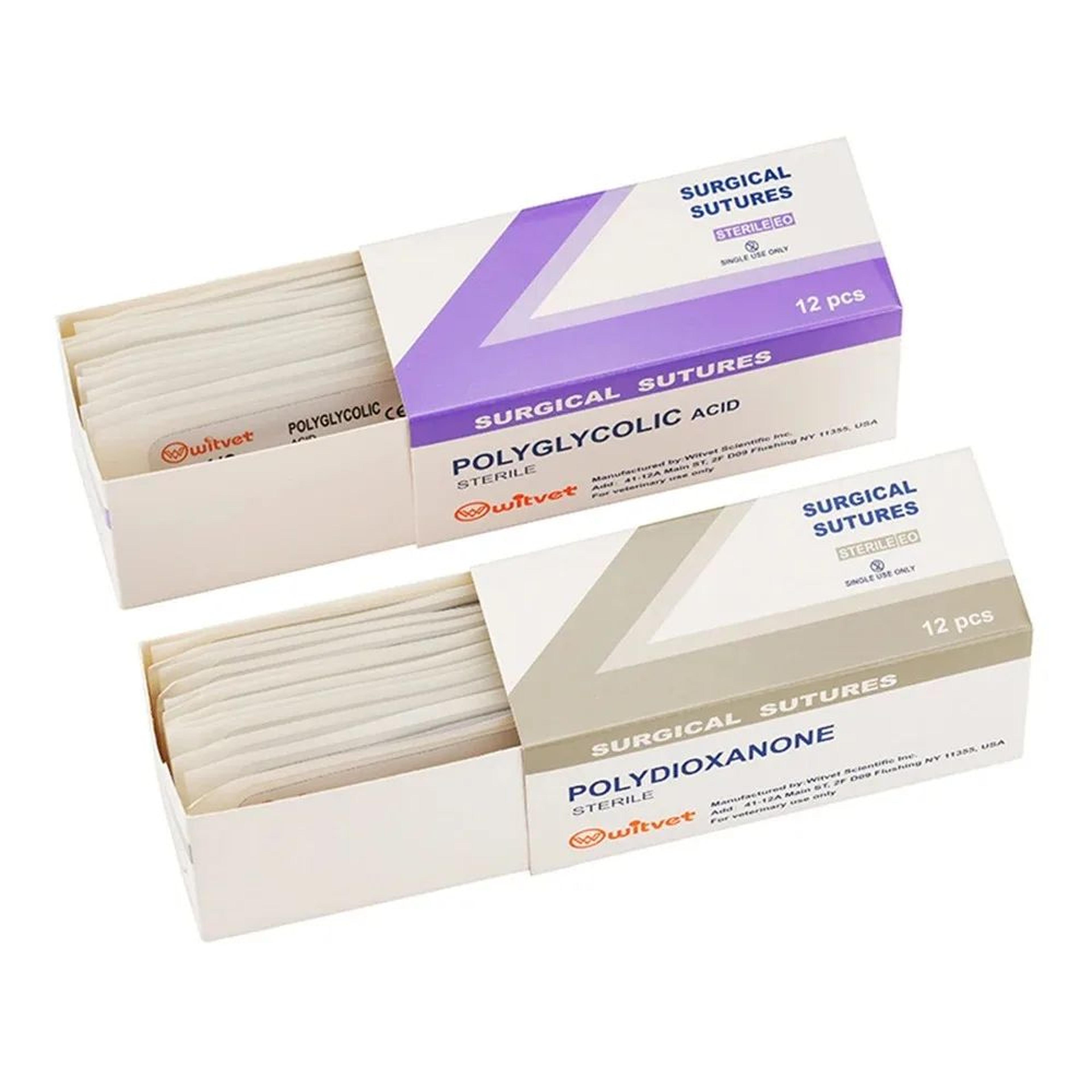 Veterinary Absorbable Suture Thread Set With Needle For Training And Demonstration 1