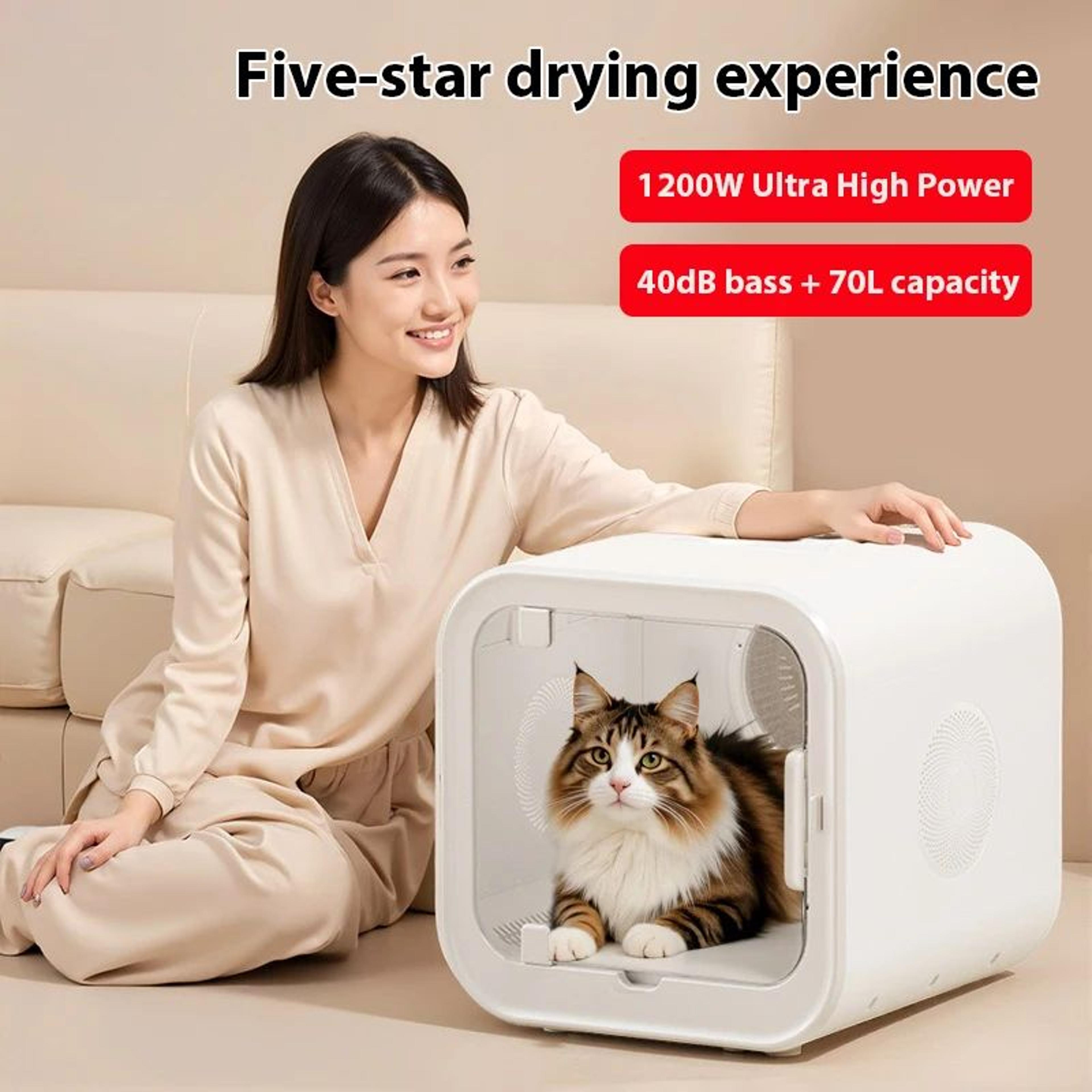 CalmDry Ultra Quiet Pet Dryer Box 1