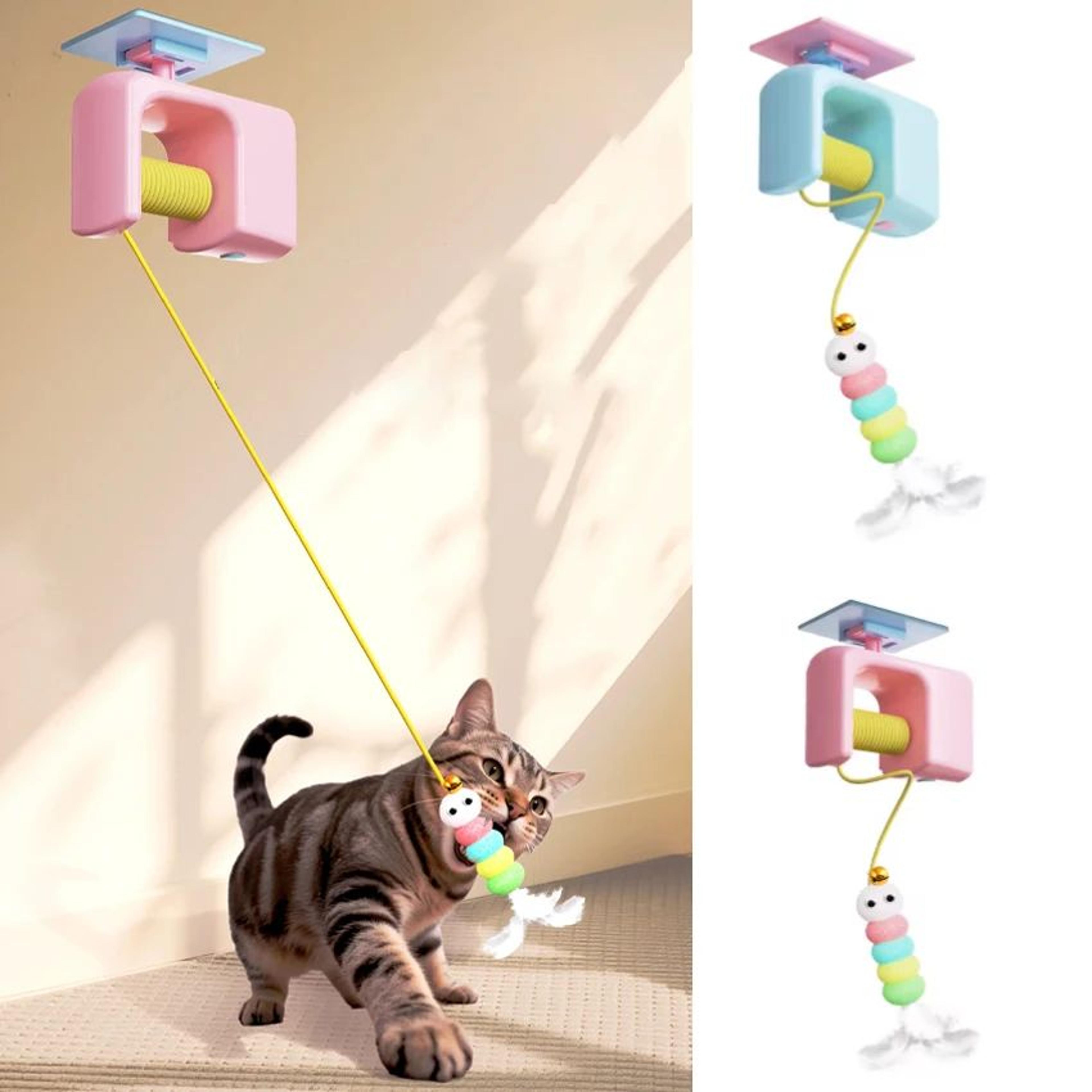 SkyFlutter Interactive Flying Bird Cat Toy 0