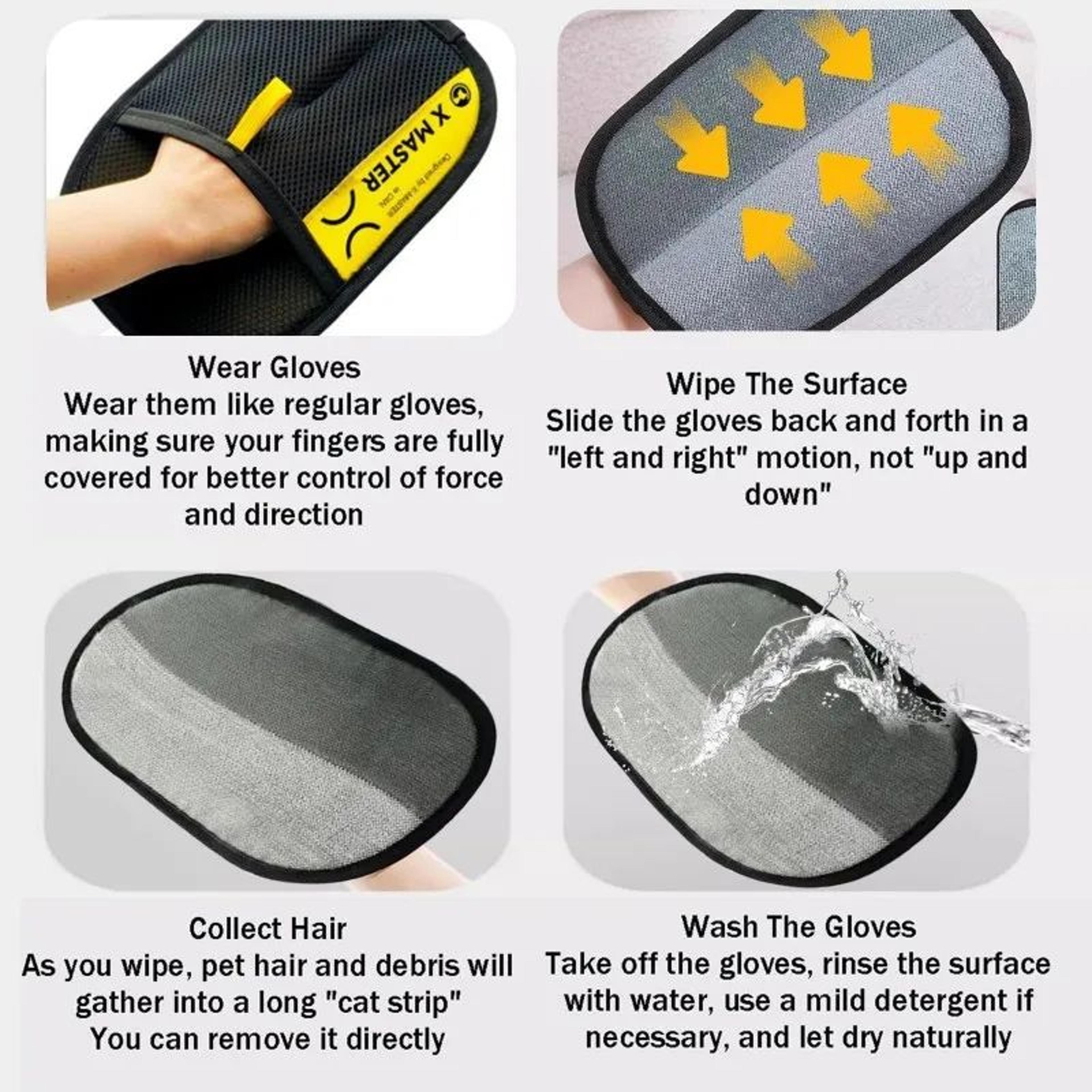 FurSweep Electrostatic Pet Hair Removal Glove 4