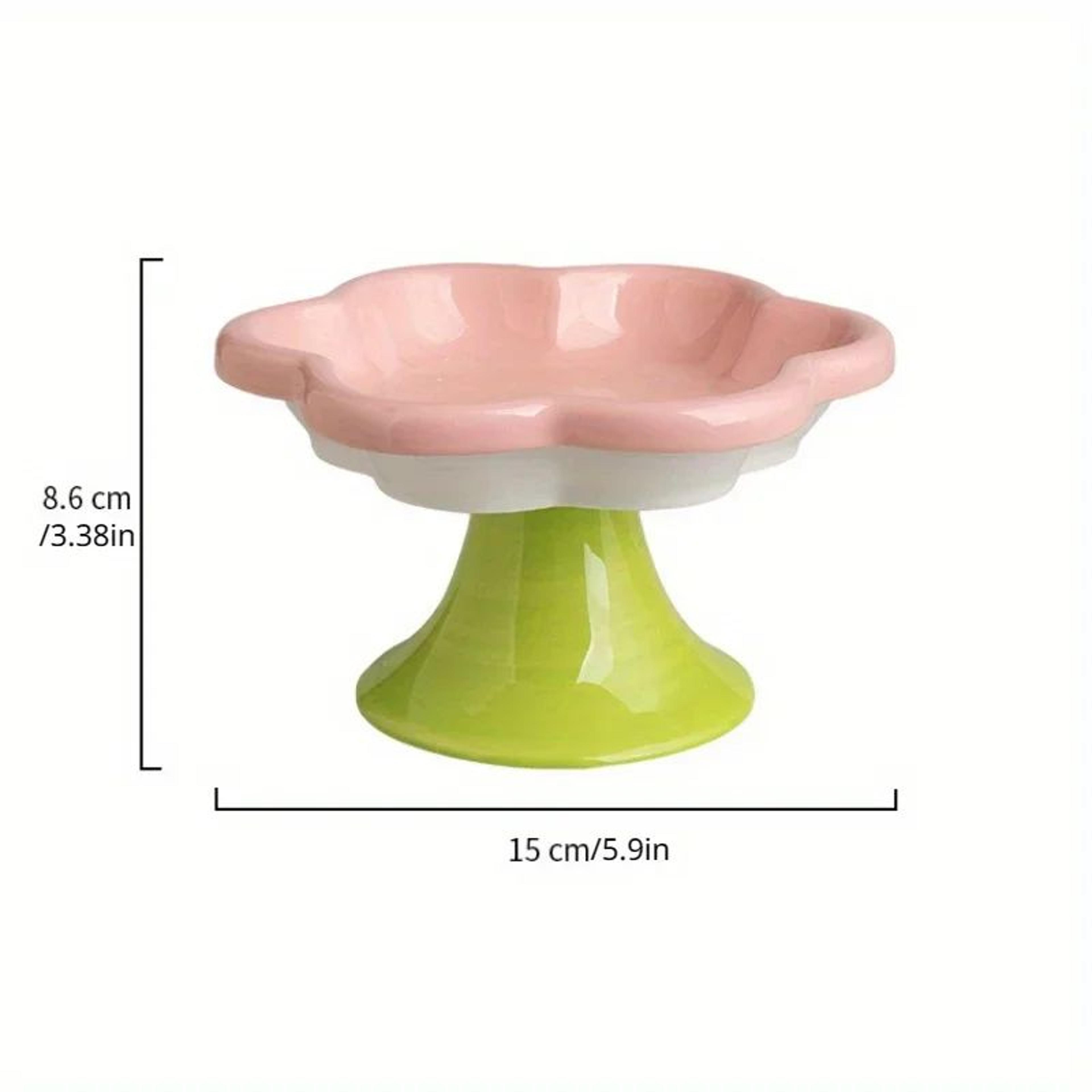 BloomPaws Elevated Ceramic Pet Bowl 2