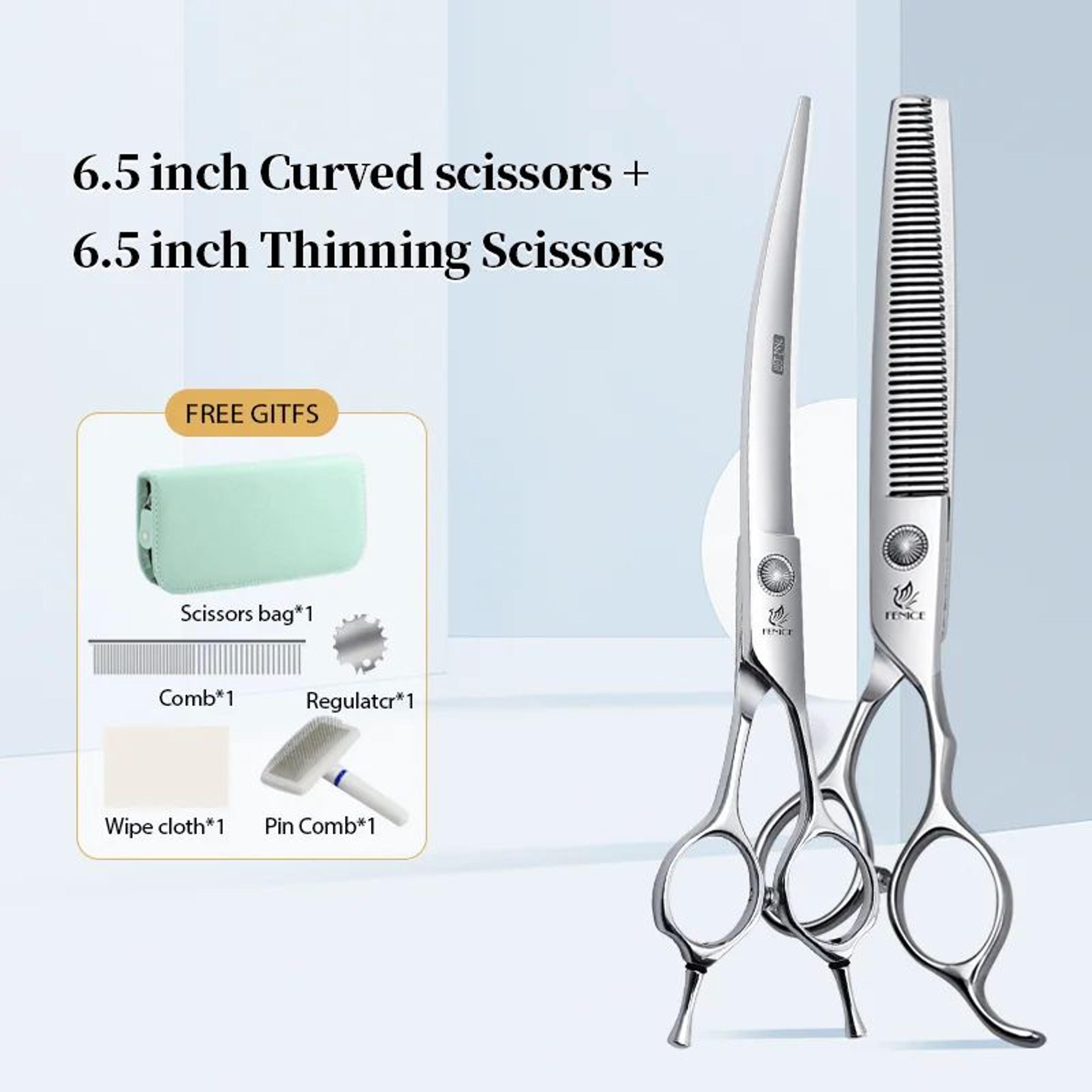 Fenice Precision Pet Grooming Shears Set 16