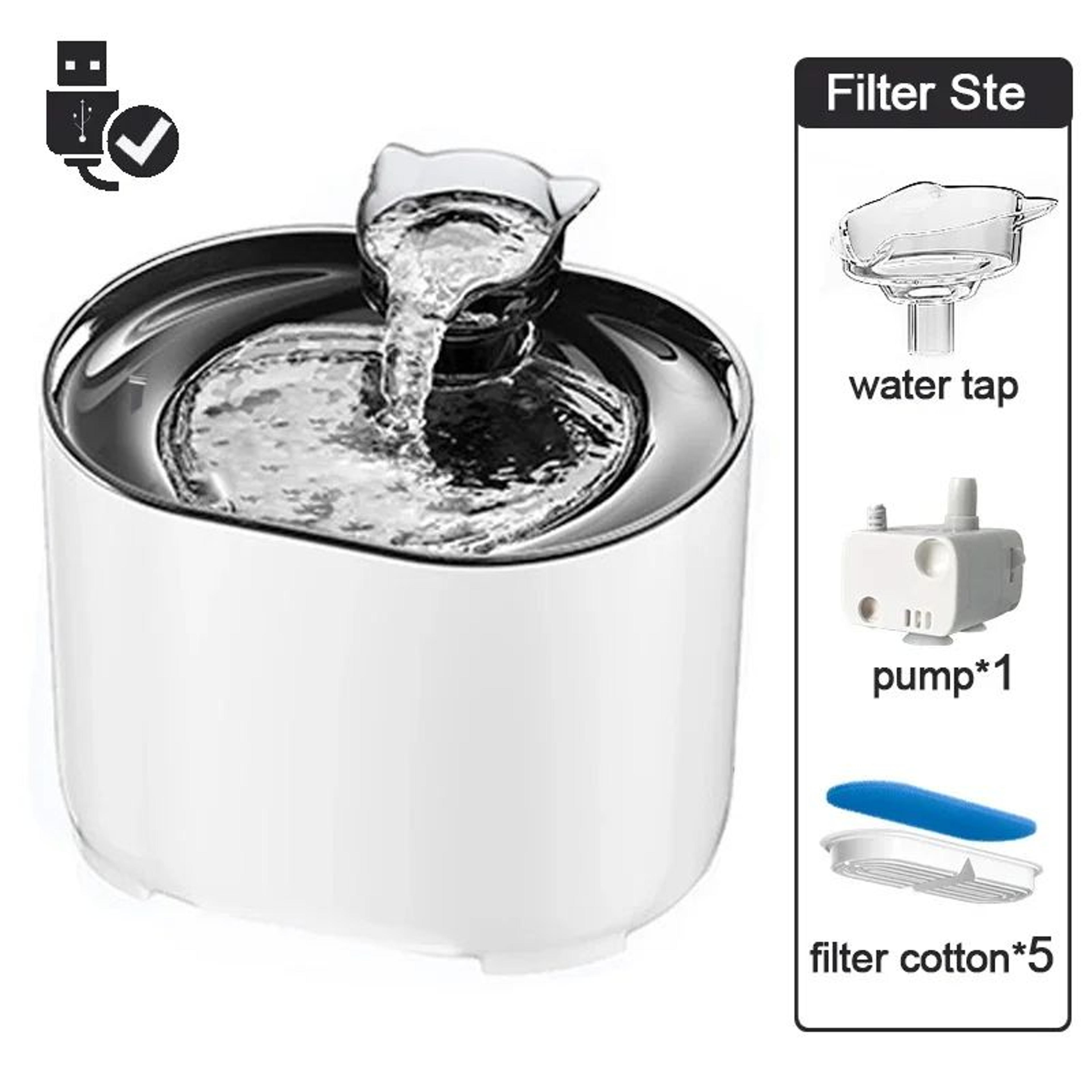 FreshFlow Automatic Cat Water Fountain 17