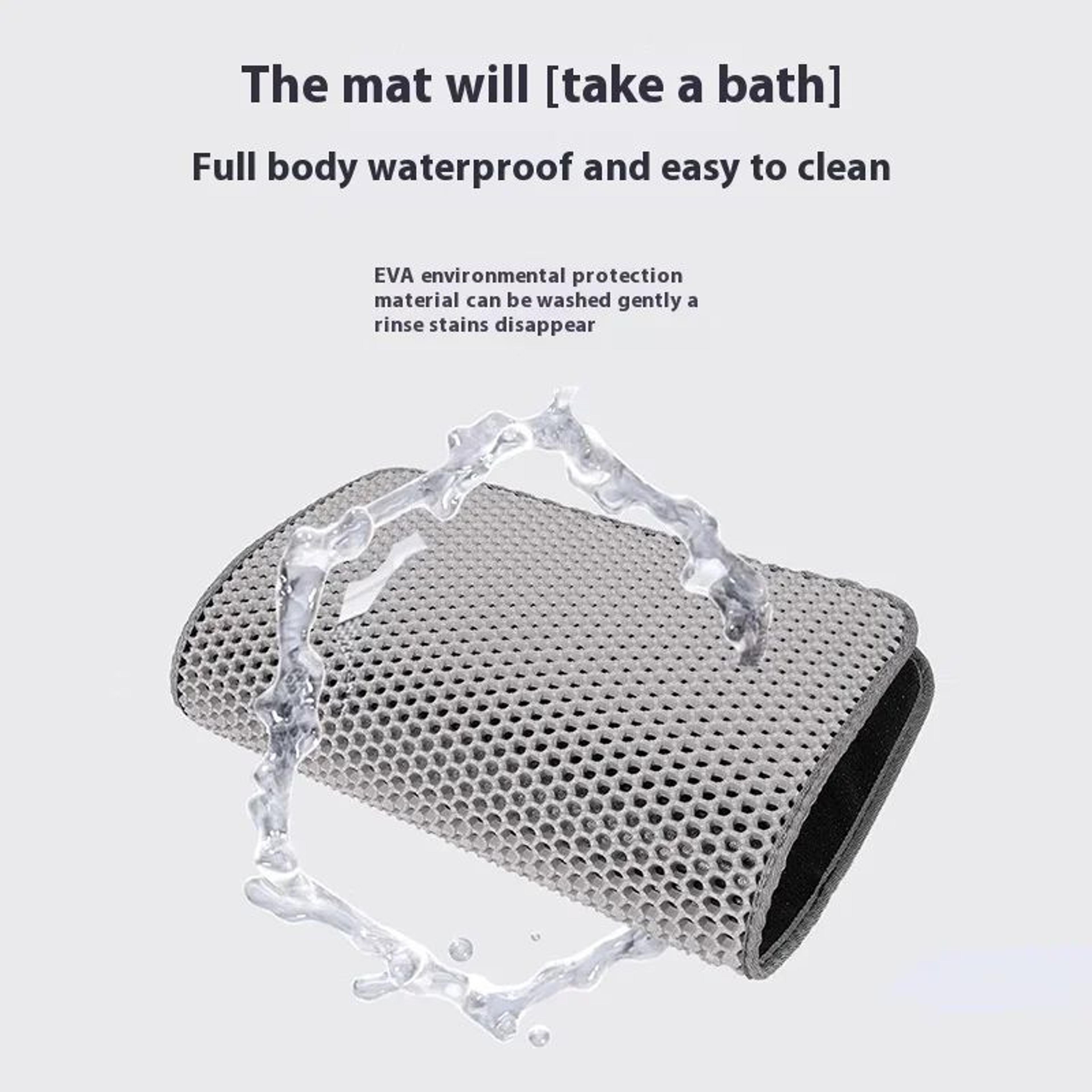 Large Waterproof Cat Litter Mat With Double Layer Protection 3