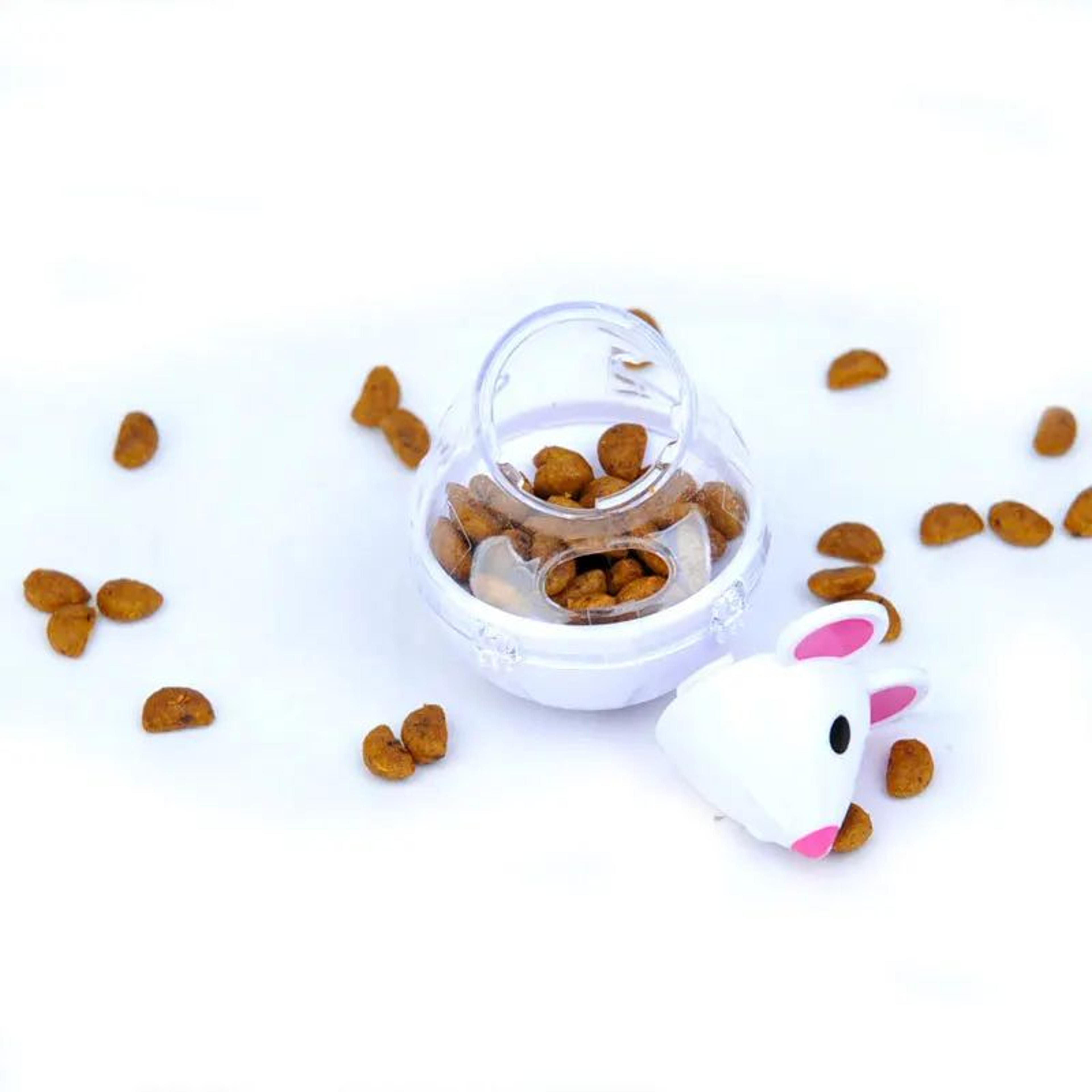 WhiskerPlay Interactive Treat Ball Cat Puzzle Feeder Toy 2