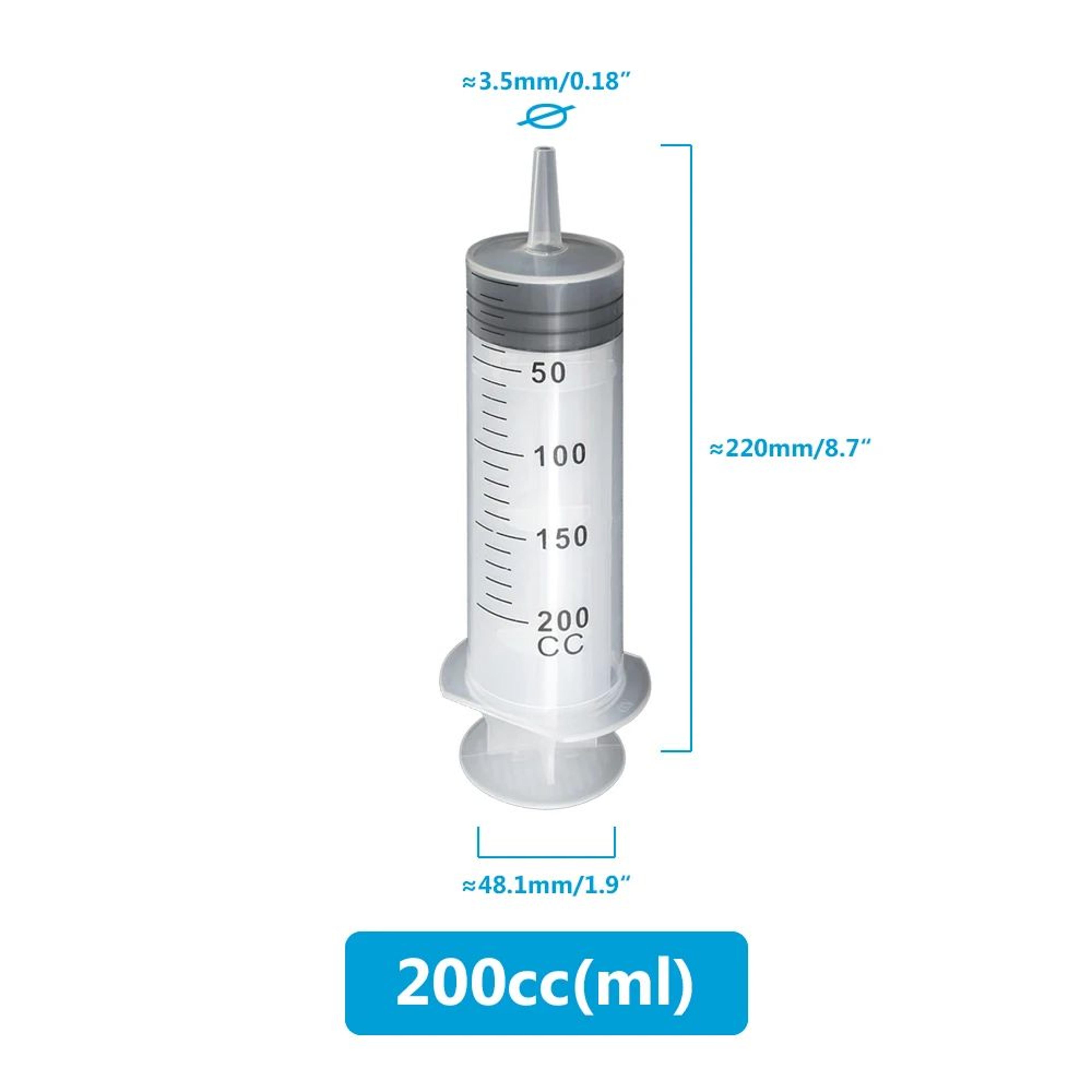 FlexFlow Large Capacity Feeding Syringe With Hose Pump 11