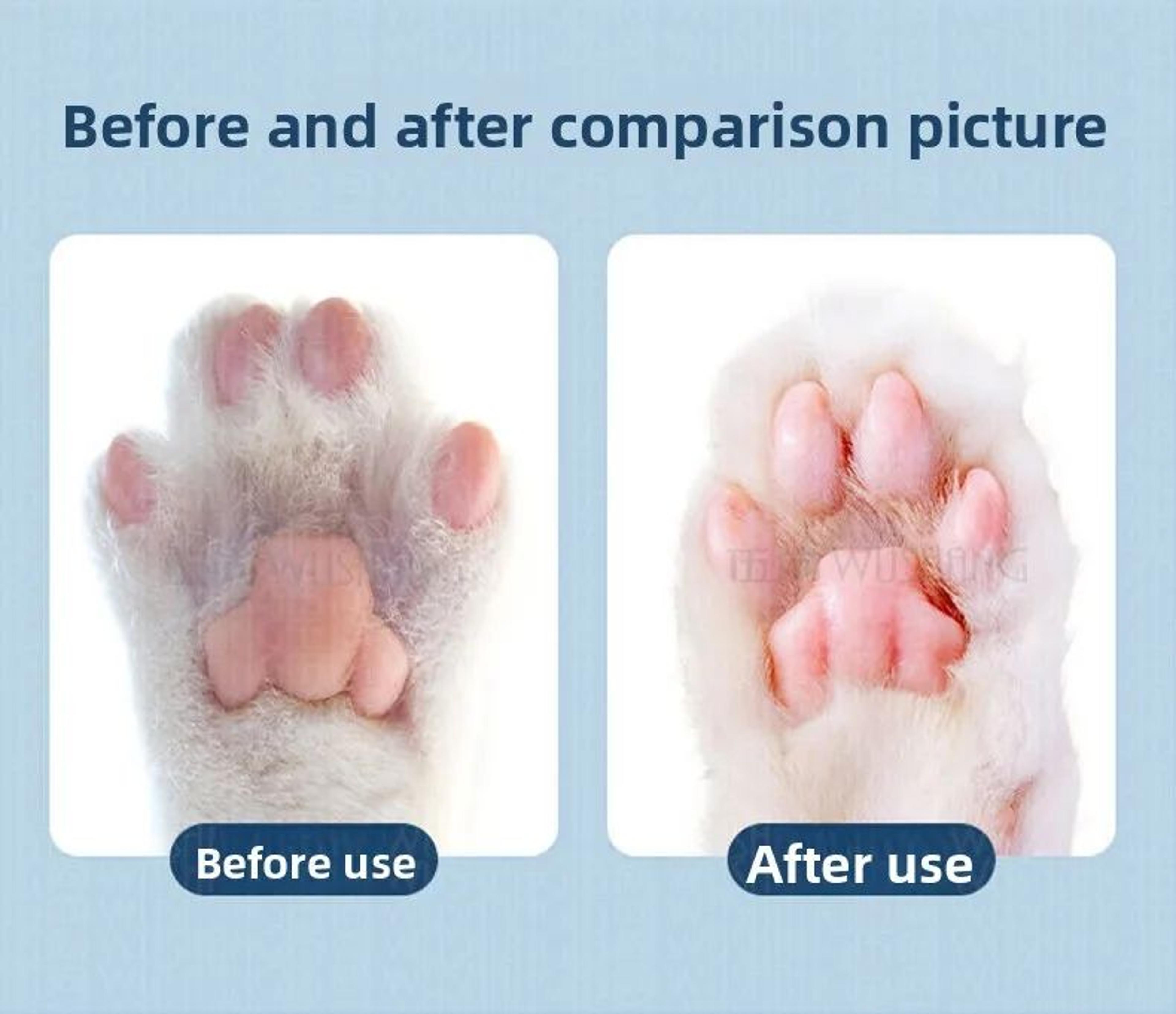 GlowTrim Electric Pet Groomer With LED Light Waterproof Paw Trimmer 4