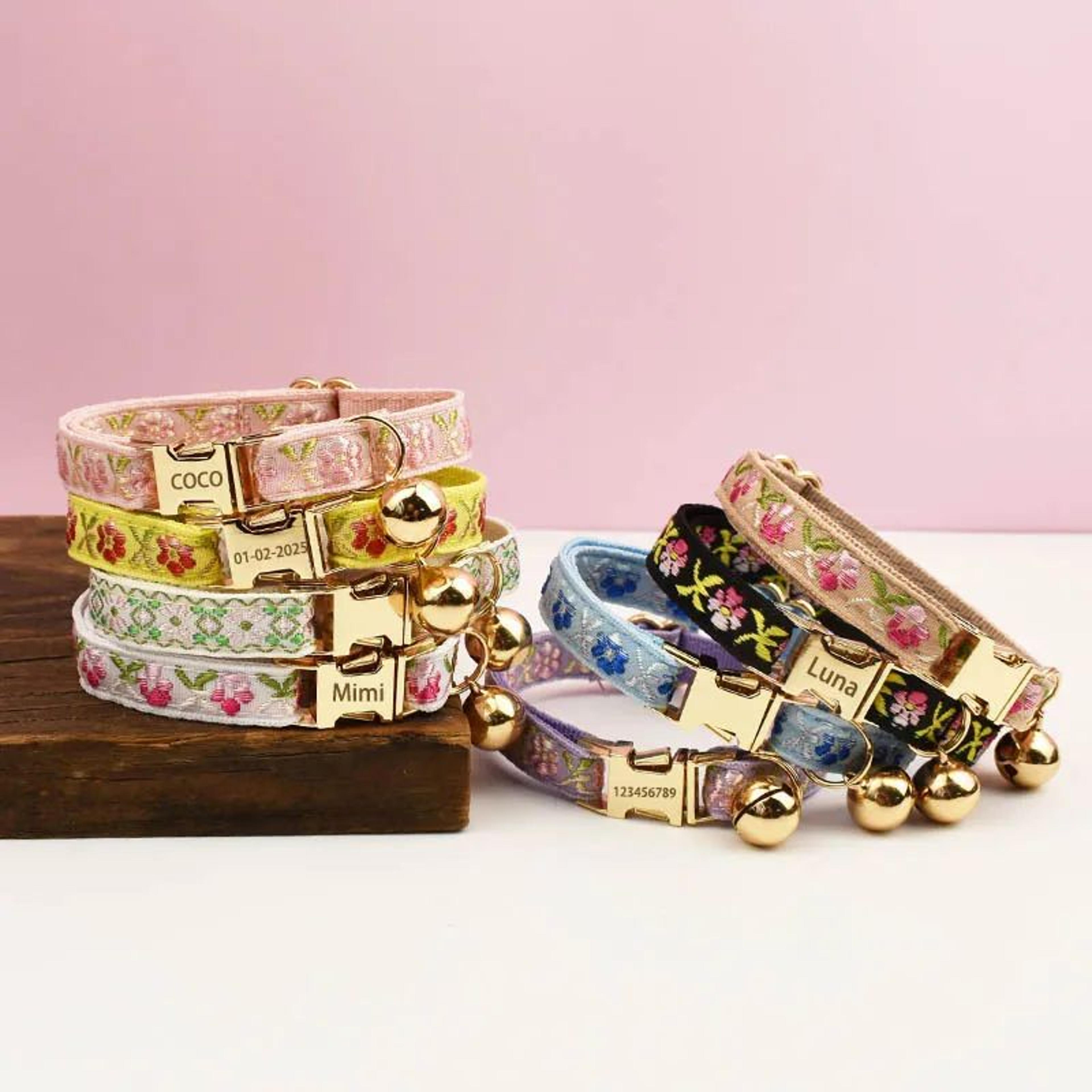 PurrSafe Personalized Cat Collar And Leash Set With Engraved ID Tag 0