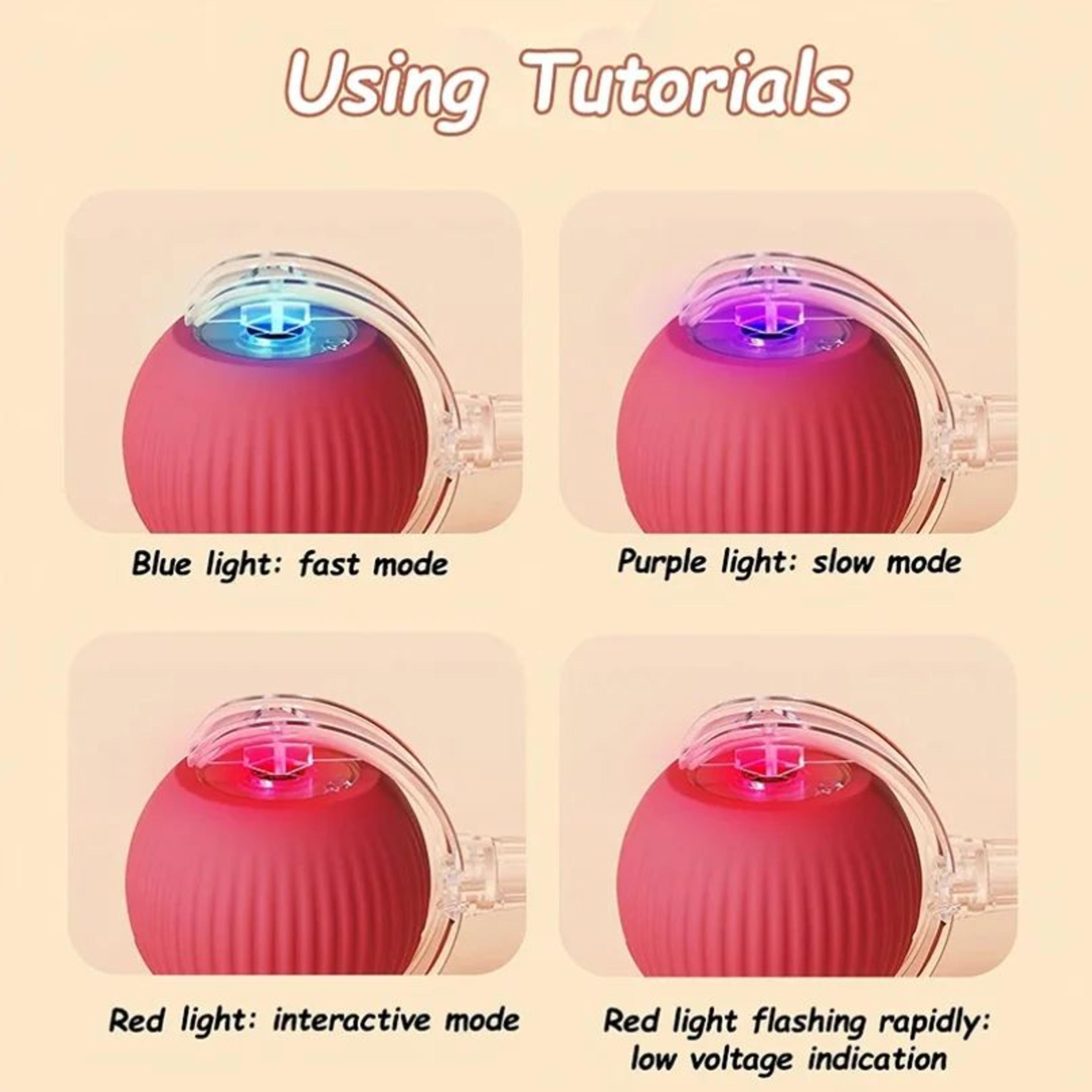 MouseChase Smart Rolling Ball Interactive Cat Toy 5