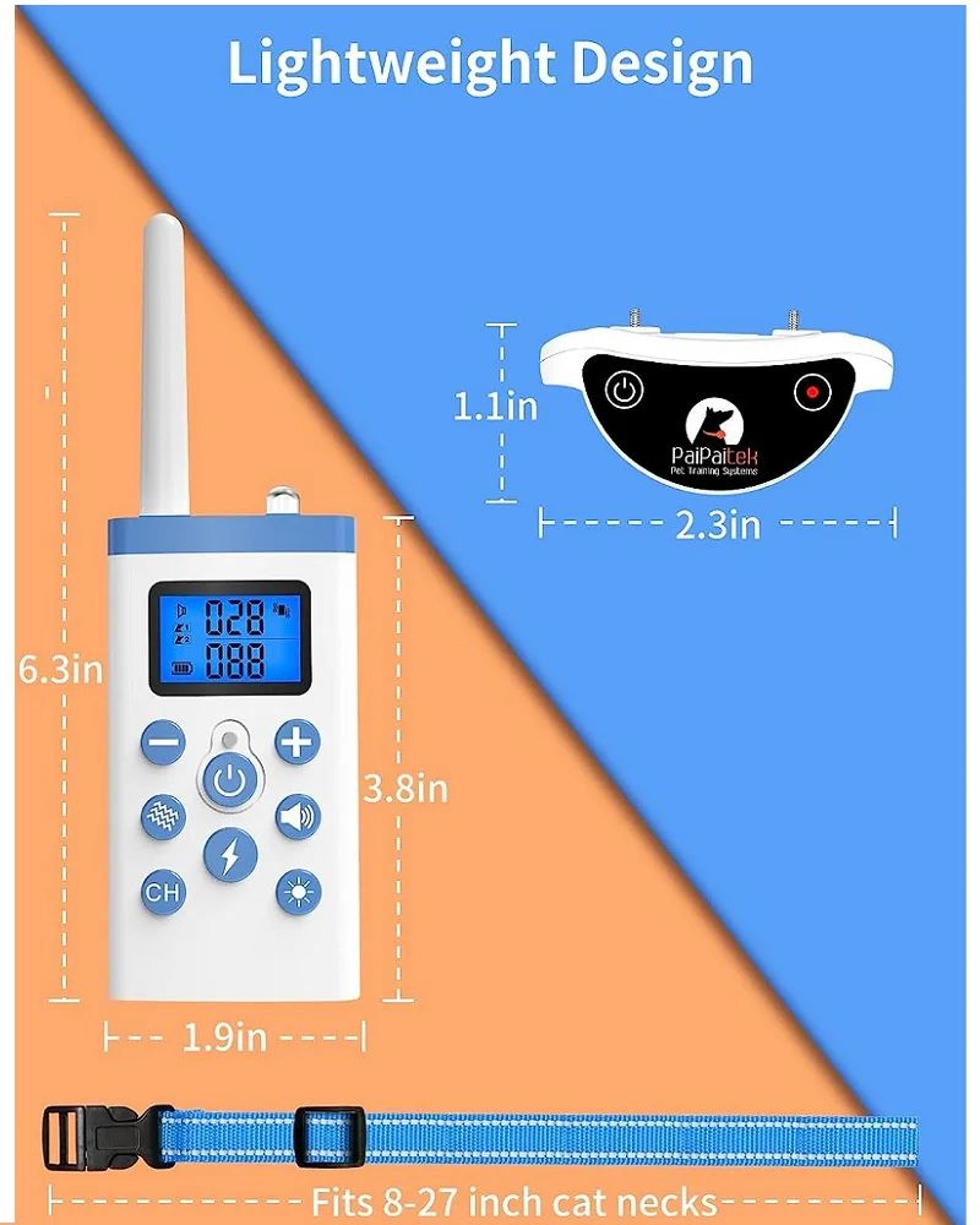 QuietPaws Remote Training And Behavior Support Cat Collar 4