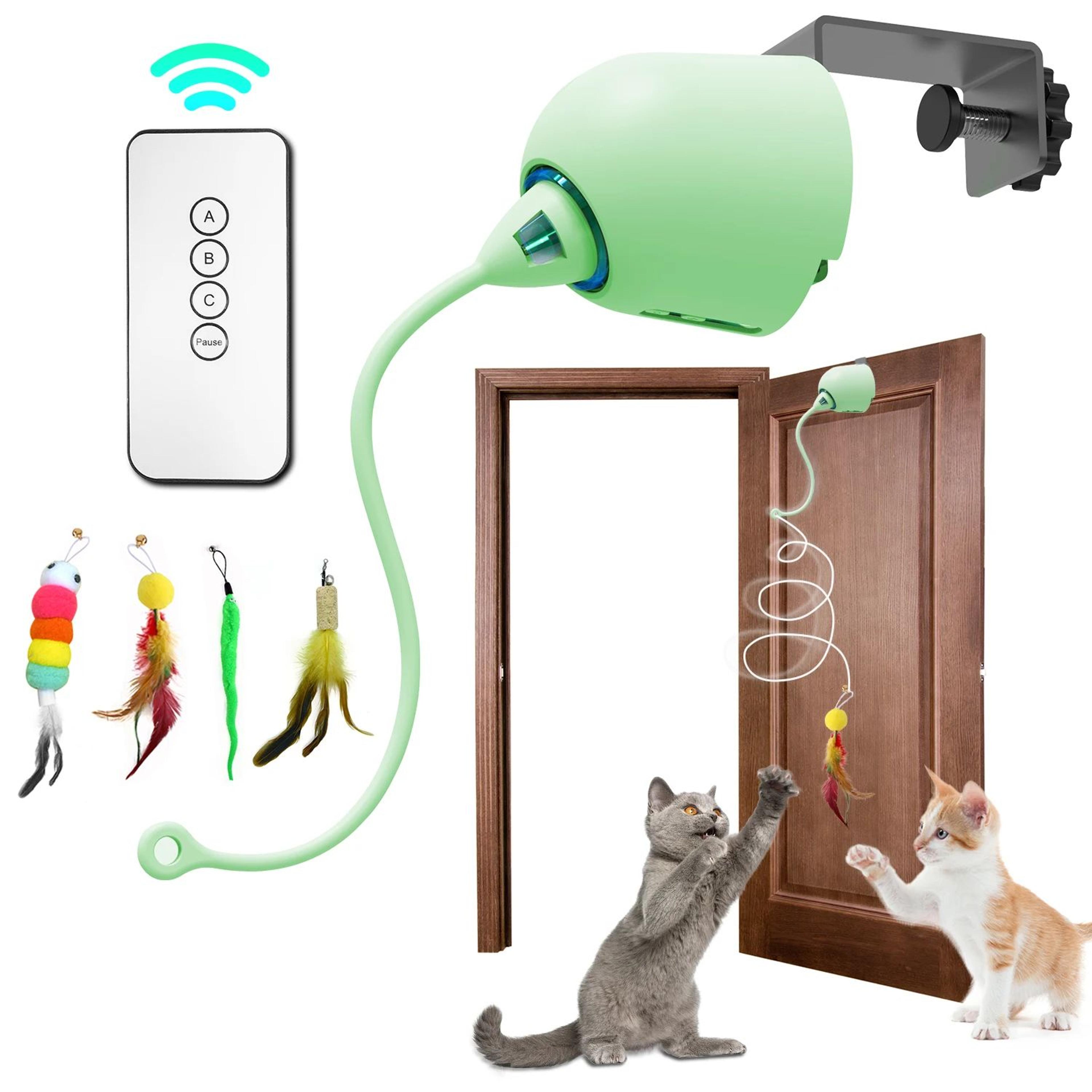 WhackFlutter 4 In 1 Interactive Cat Toy Center 12