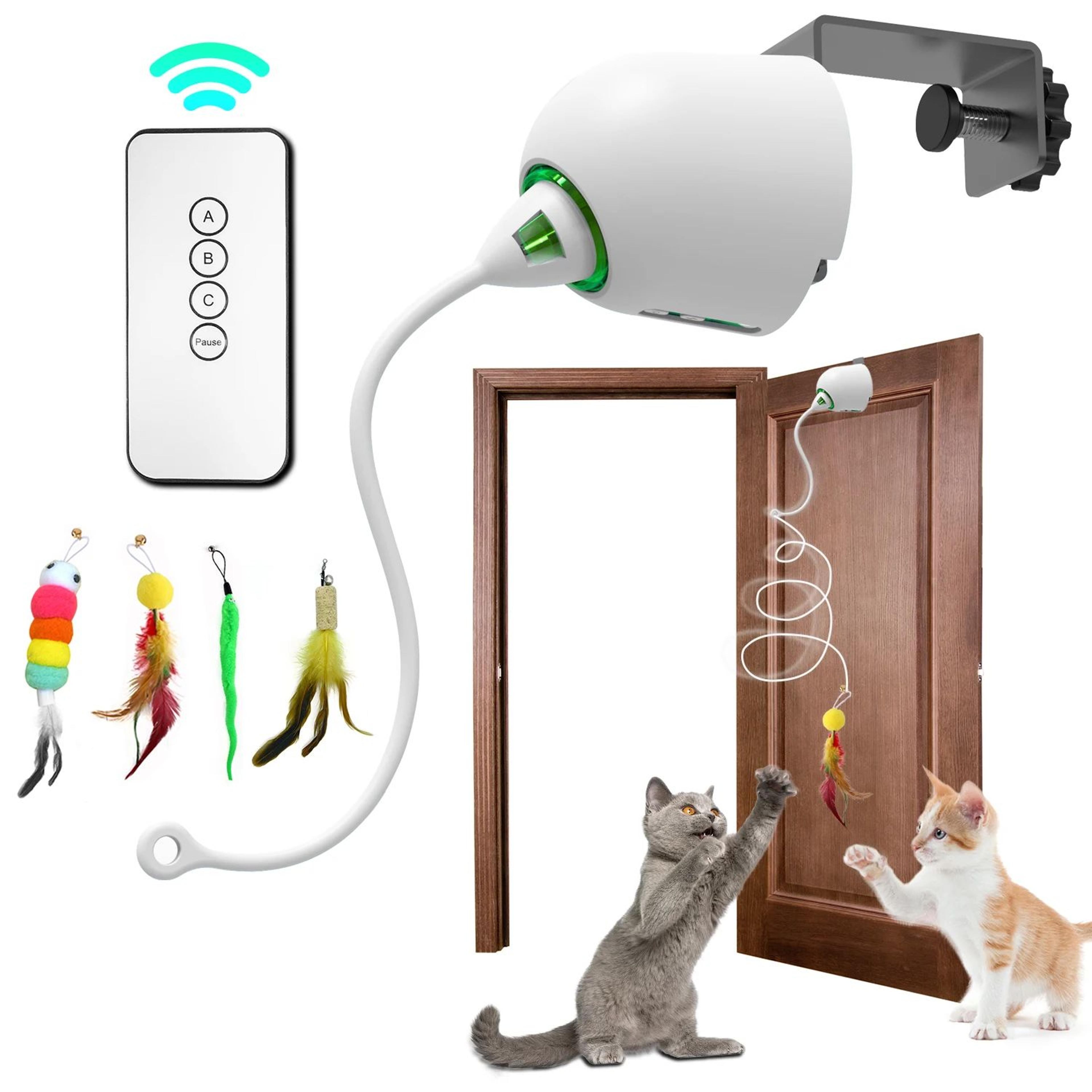WhackFlutter 4 In 1 Interactive Cat Toy Center 13