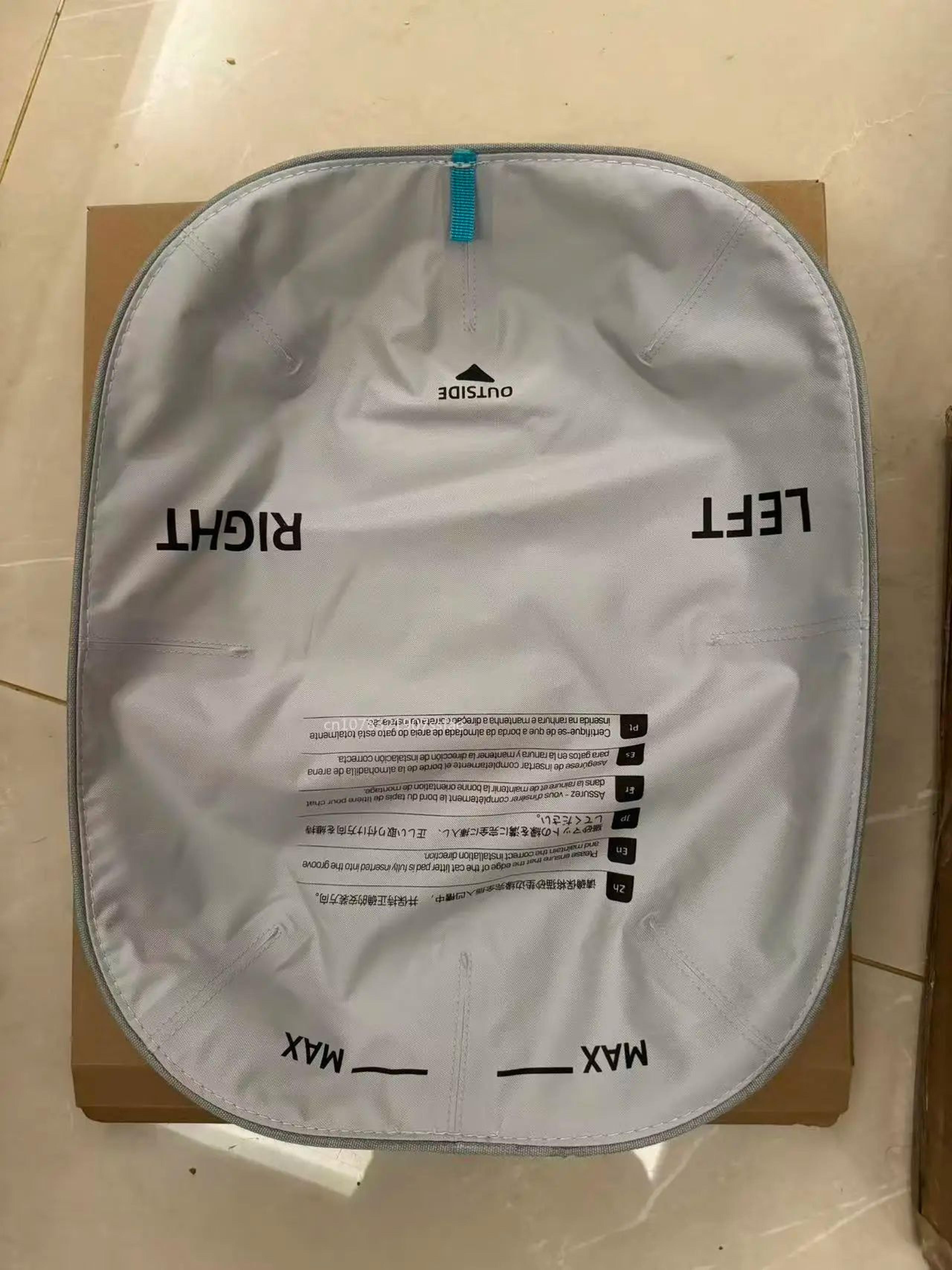 TONEPIE Ti Pro Waterproof Cat Litter Box Mat 5
