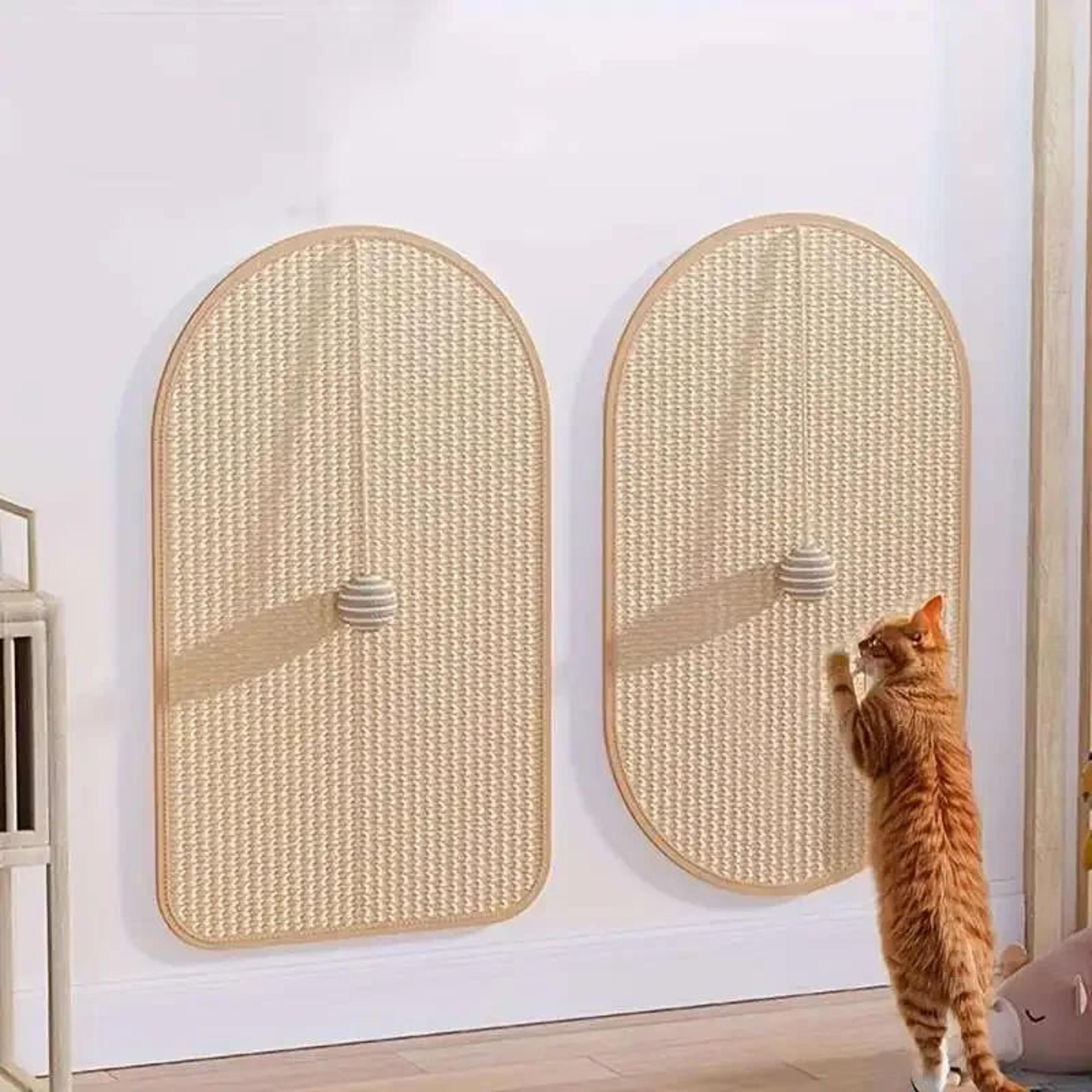 shieldguard sisal cat scratch wall pads for furniture protection