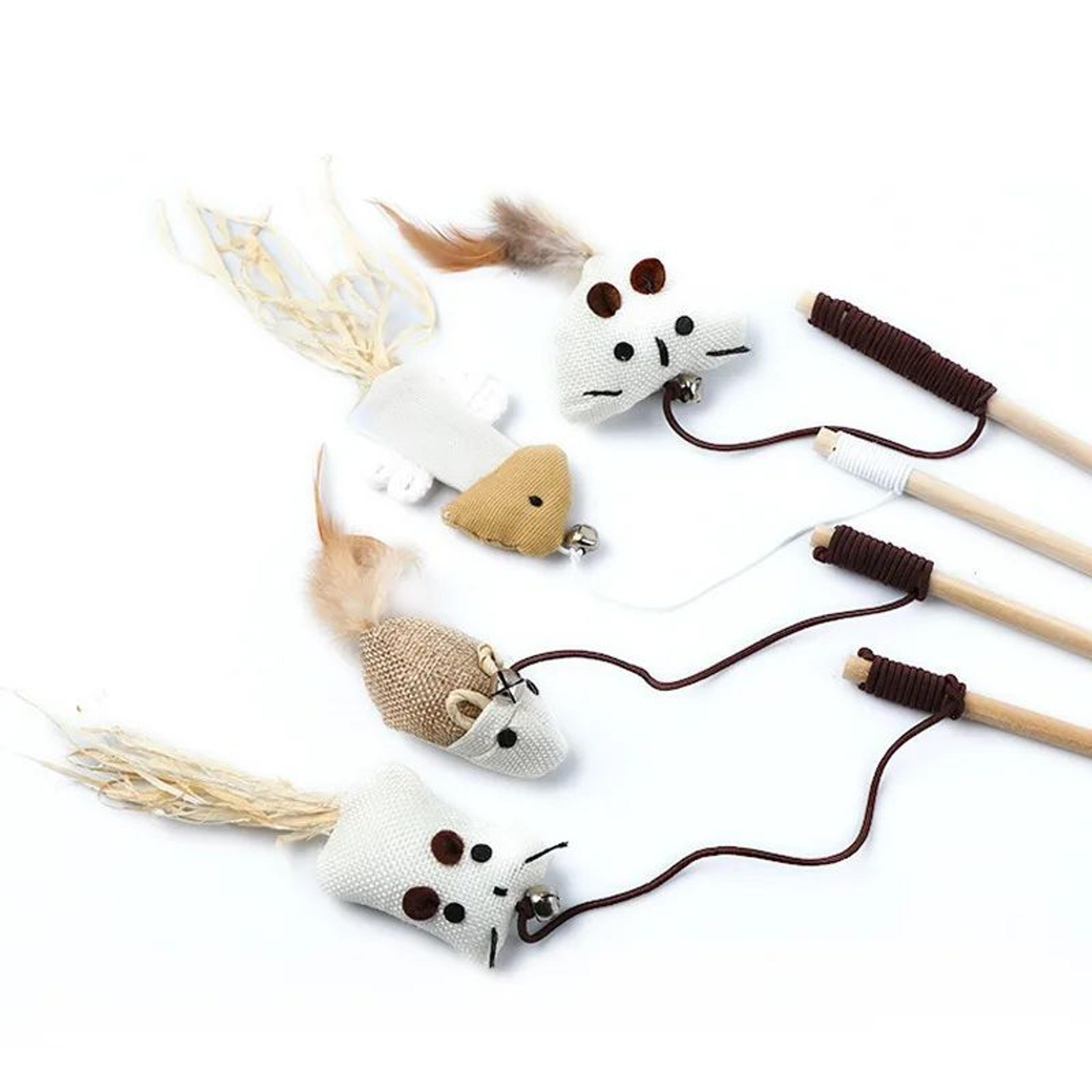 Feather Chase Interactive Cat Wand Toy 5